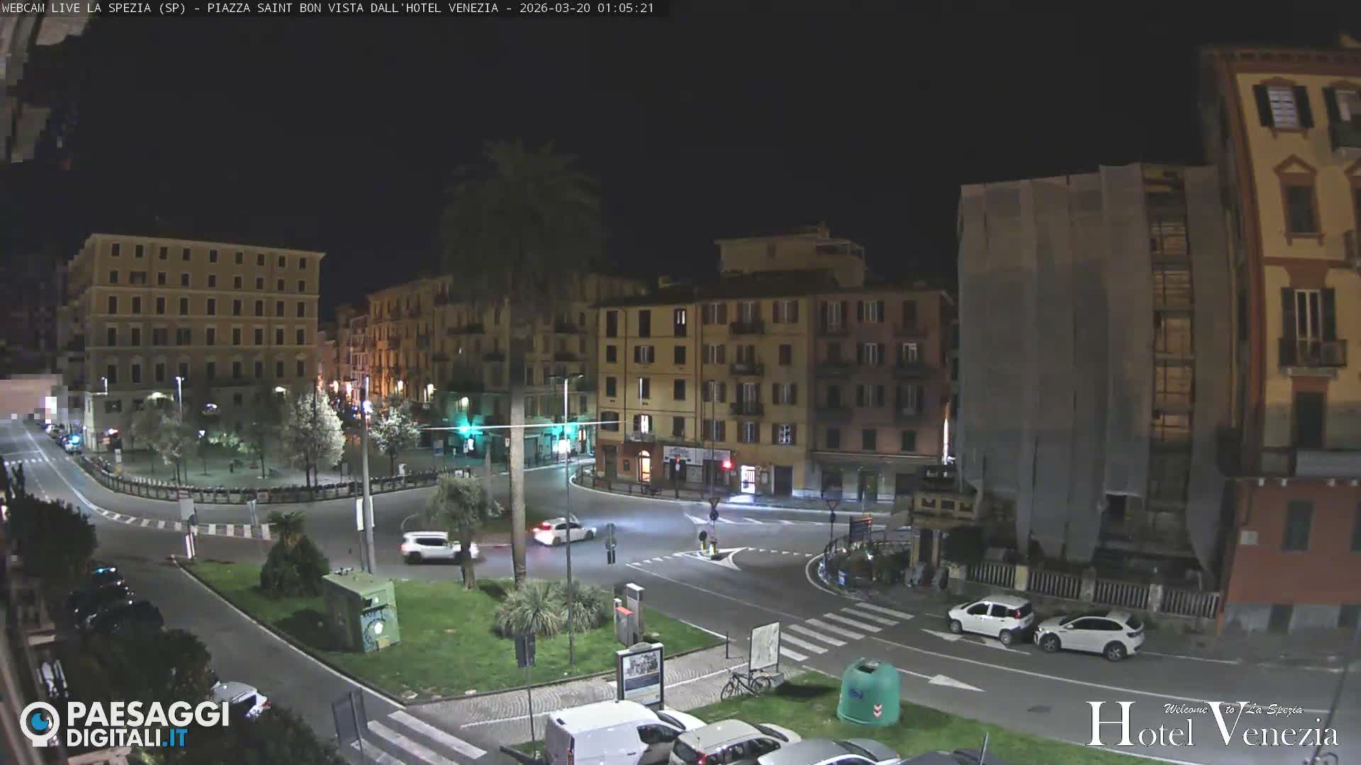 La Spezia Piazza Saint Bon Square Live Cam - Liguria, Italy