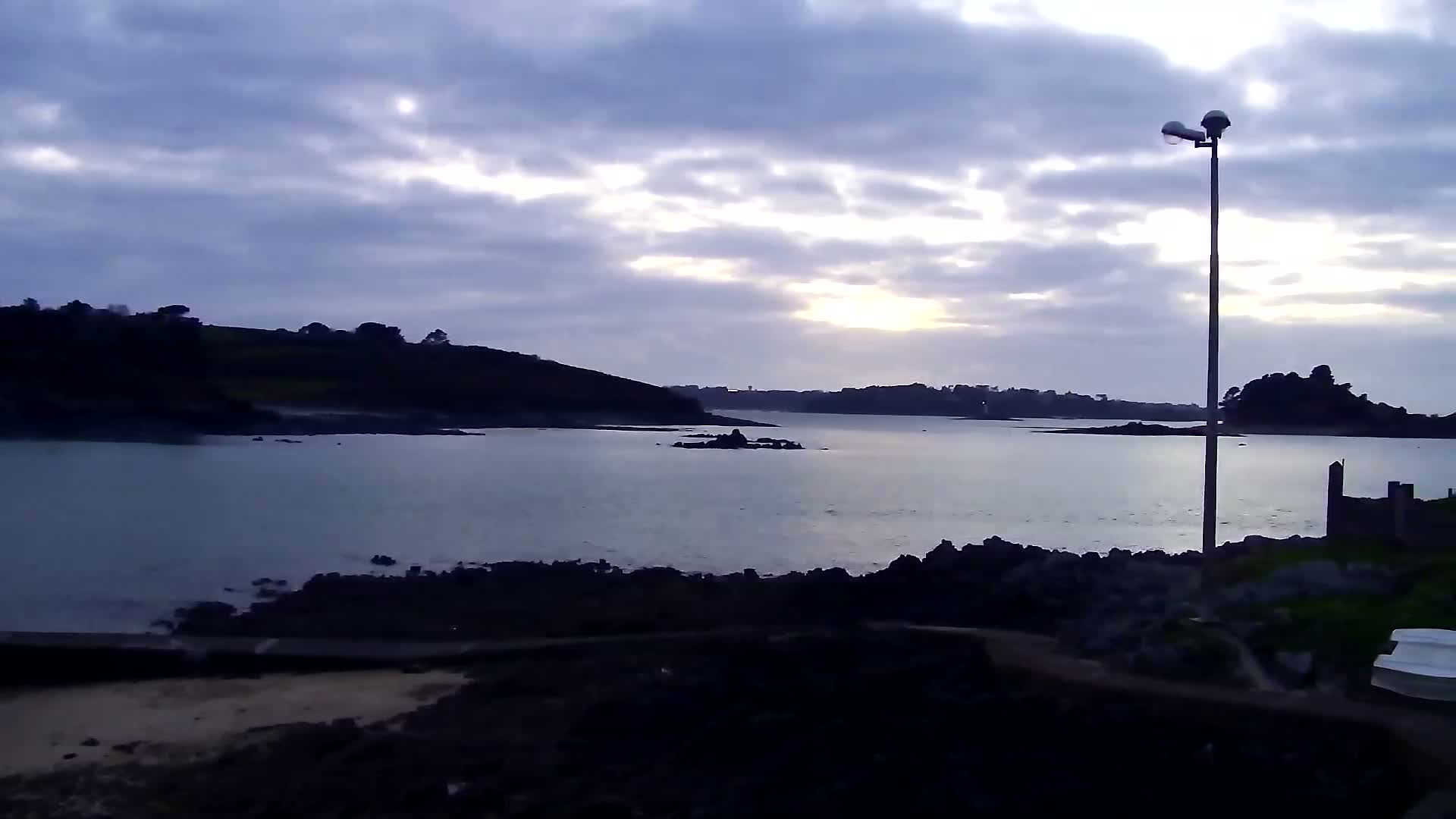 Plougasnou, Anse du Diben Cove Live Cam - Le Diben, Plougasnou, Morlaix, Finistere, Bretagne, France