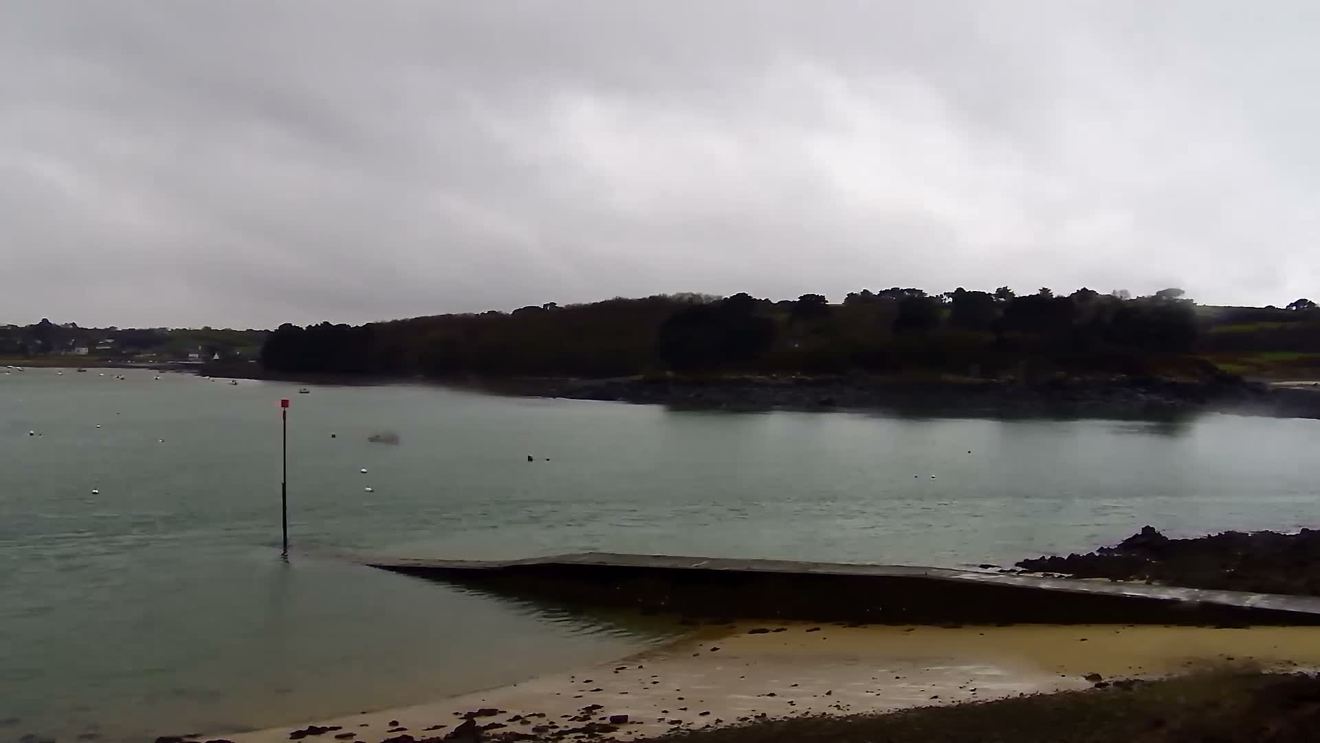 Plougasnou, Anse du Diben Cove Live Cam - Le Diben, Plougasnou, Morlaix, Finistere, Bretagne, France