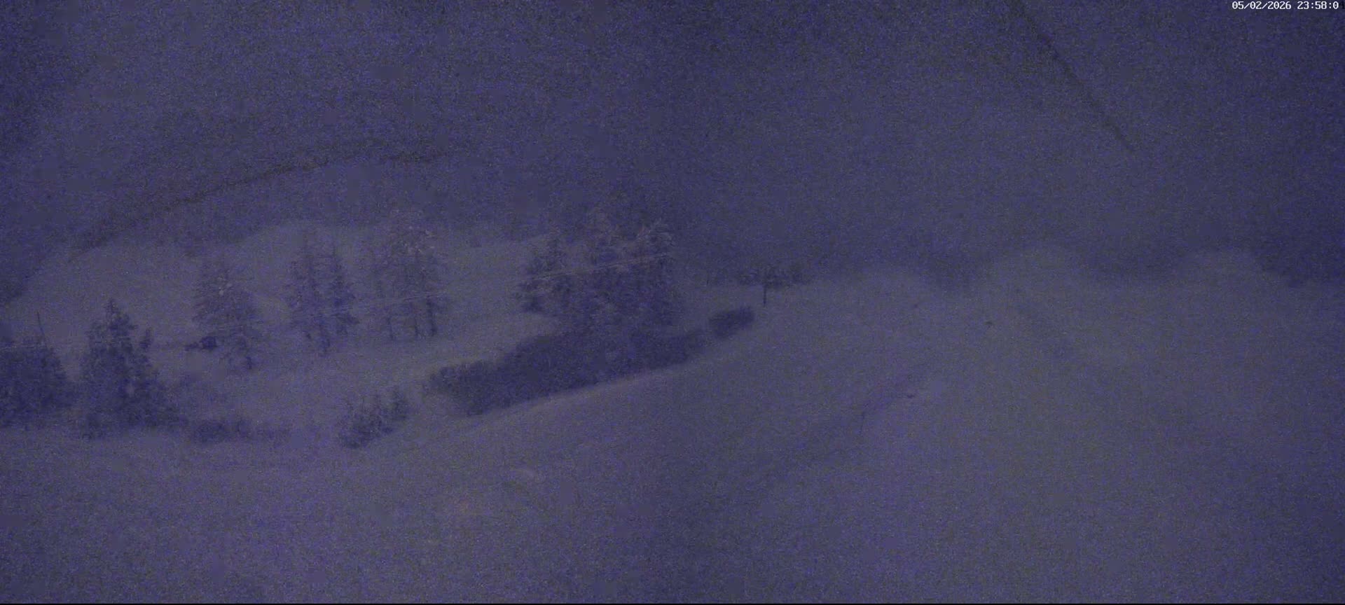 Arvieux Cross-Country Ski Center ( Foyer de ski de fond Arvieux) Live Cam - Brunissard, Arvieux, Briancon, Hautes-Alpes, Provence-Alpes-Cote d’Azur, France
