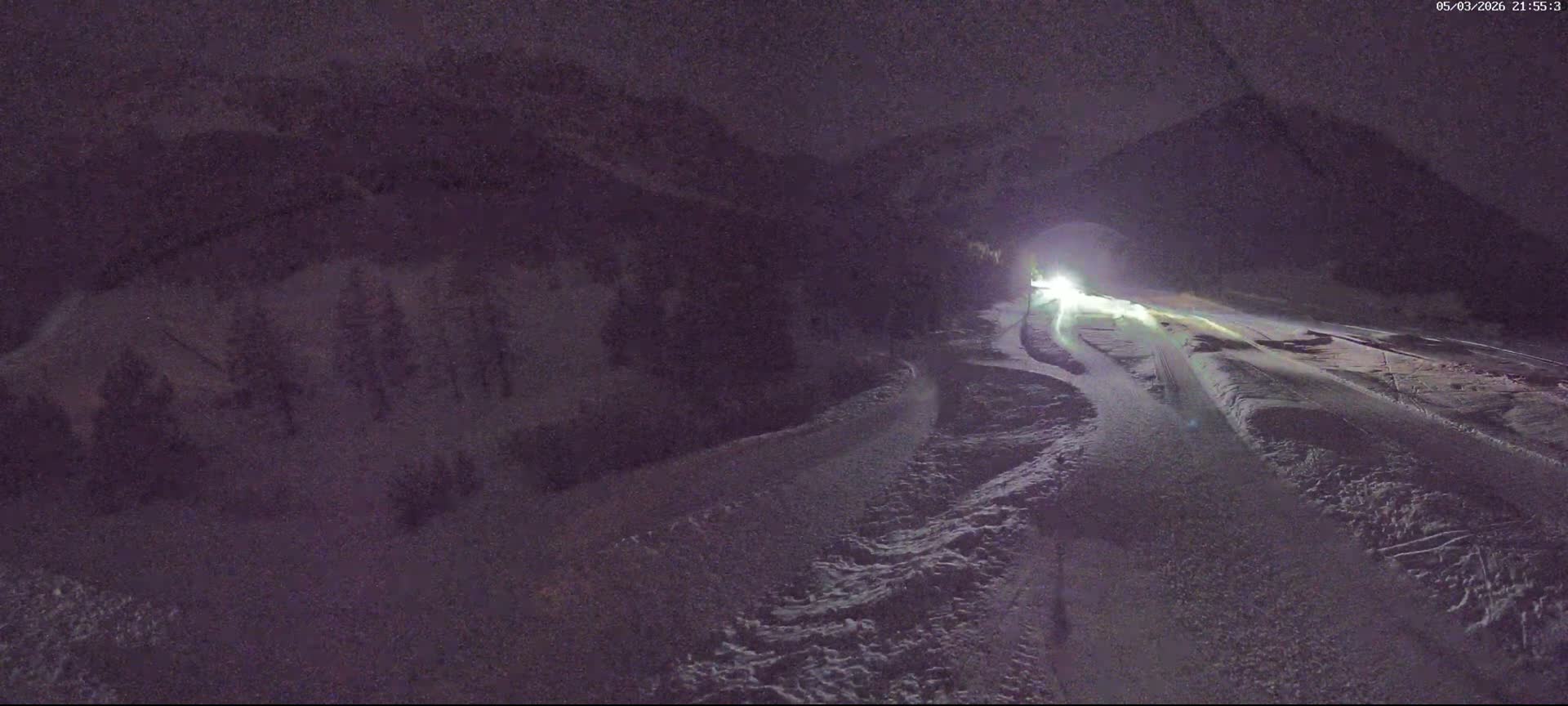 Arvieux Cross-Country Ski Center ( Foyer de ski de fond Arvieux) Live Cam - Brunissard, Arvieux, Briancon, Hautes-Alpes, Provence-Alpes-Cote d’Azur, France