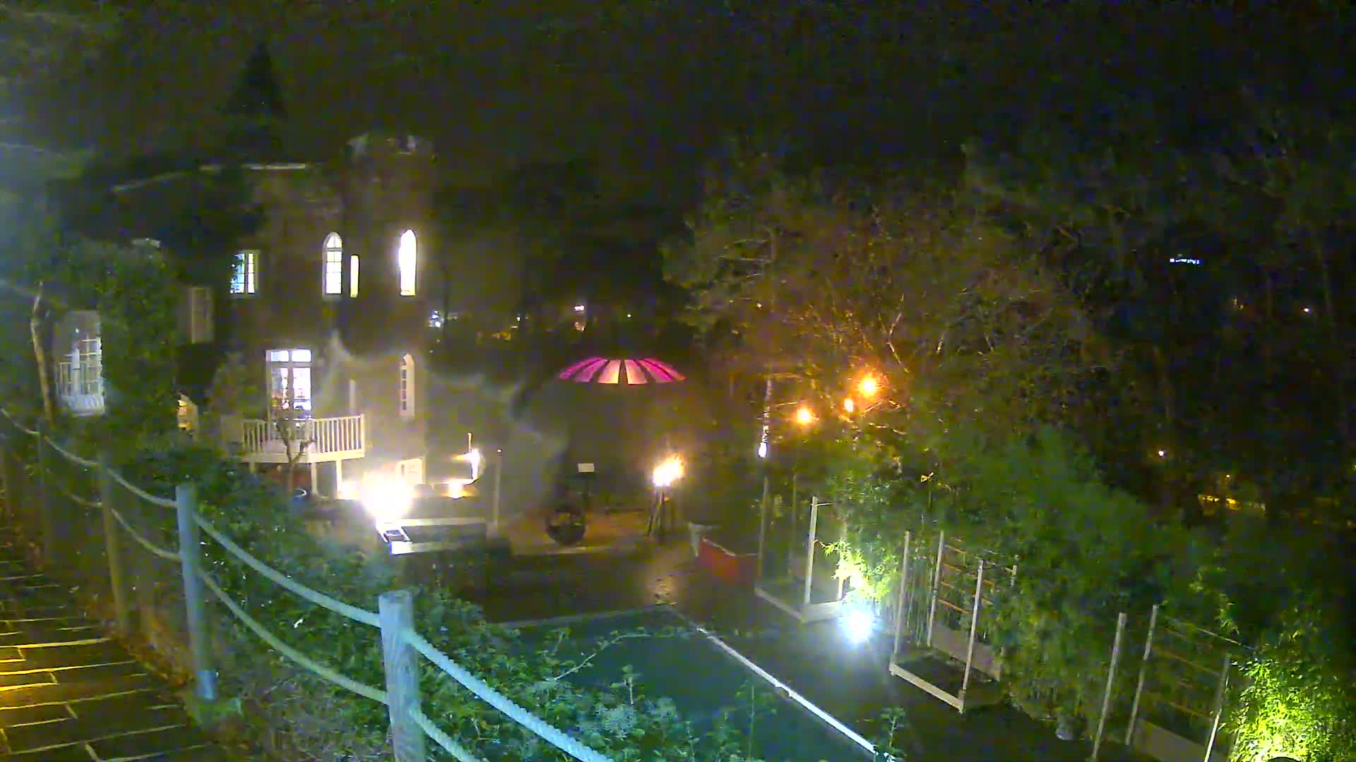 Etretat Commune Silhouette from  Le Domaine Saint-Clair Live Cam - Etretat, Le Havre, Seine-Maritime, Normandie, France