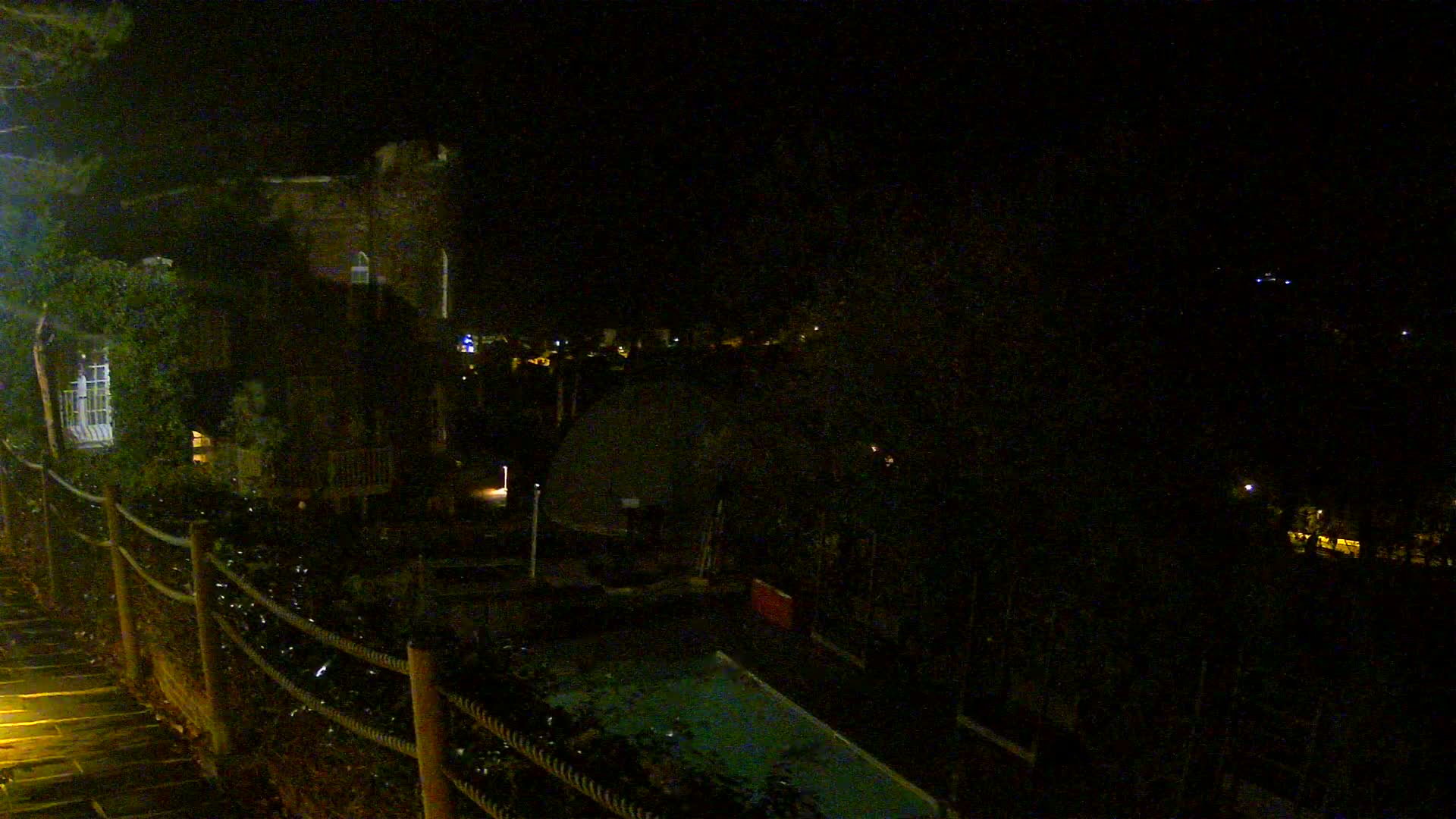 Etretat Commune Silhouette from  Le Domaine Saint-Clair Live Cam - Etretat, Le Havre, Seine-Maritime, Normandie, France