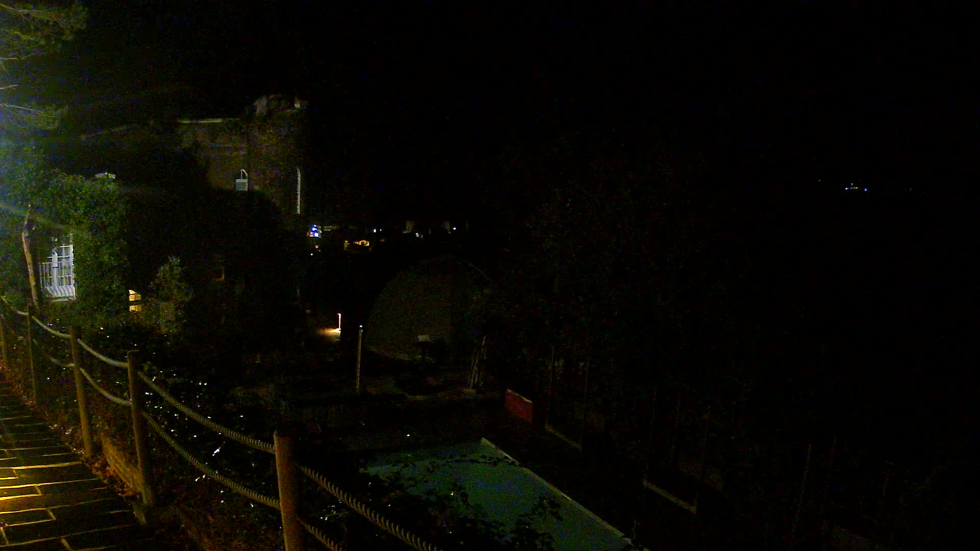 Etretat Commune Silhouette from  Le Domaine Saint-Clair Live Cam - Etretat, Le Havre, Seine-Maritime, Normandie, France