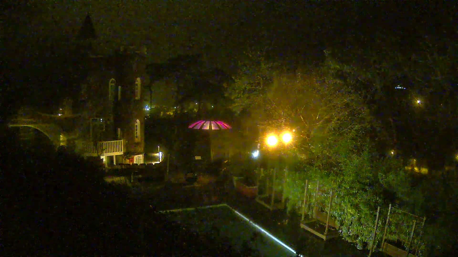 Etretat Commune Silhouette from  Le Domaine Saint-Clair Live Cam - Etretat, Le Havre, Seine-Maritime, Normandie, France