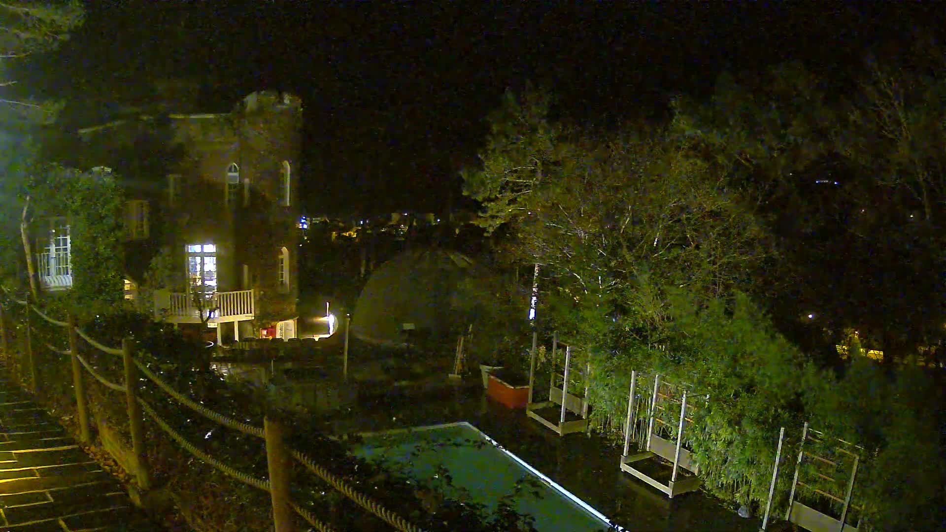 Etretat Commune Silhouette from  Le Domaine Saint-Clair Live Cam - Etretat, Le Havre, Seine-Maritime, Normandie, France