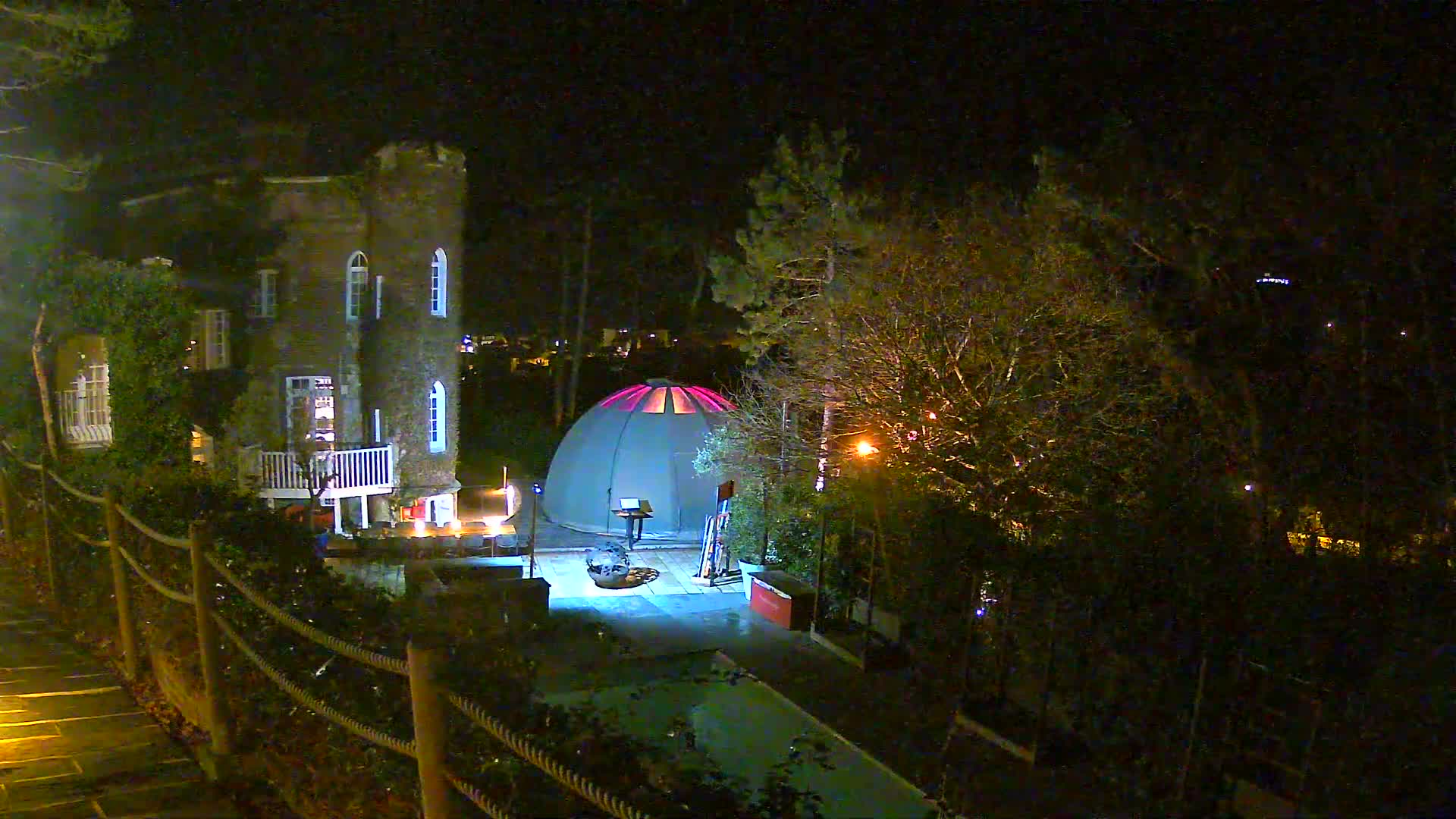 Etretat Commune Silhouette from  Le Domaine Saint-Clair Live Cam - Etretat, Le Havre, Seine-Maritime, Normandie, France