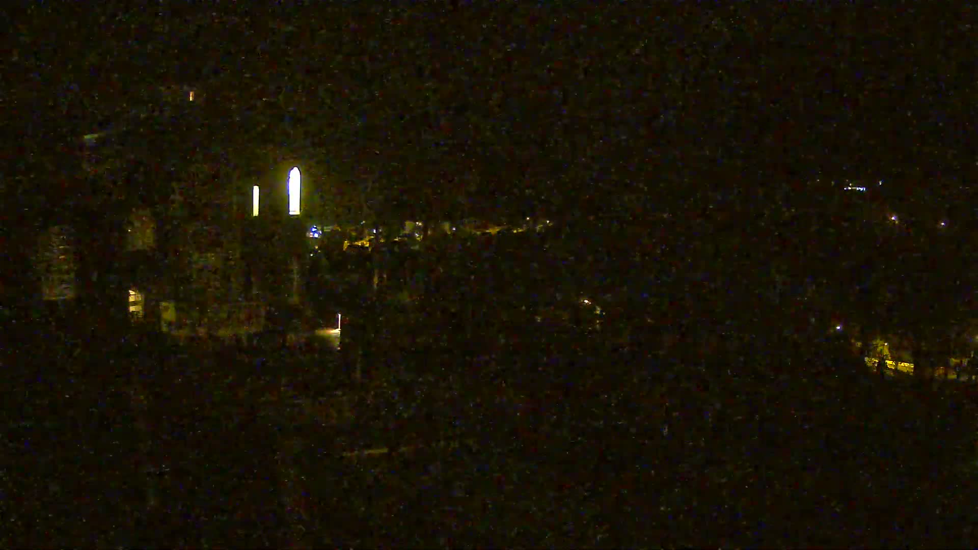 Etretat Commune Silhouette from  Le Domaine Saint-Clair Live Cam - Etretat, Le Havre, Seine-Maritime, Normandie, France