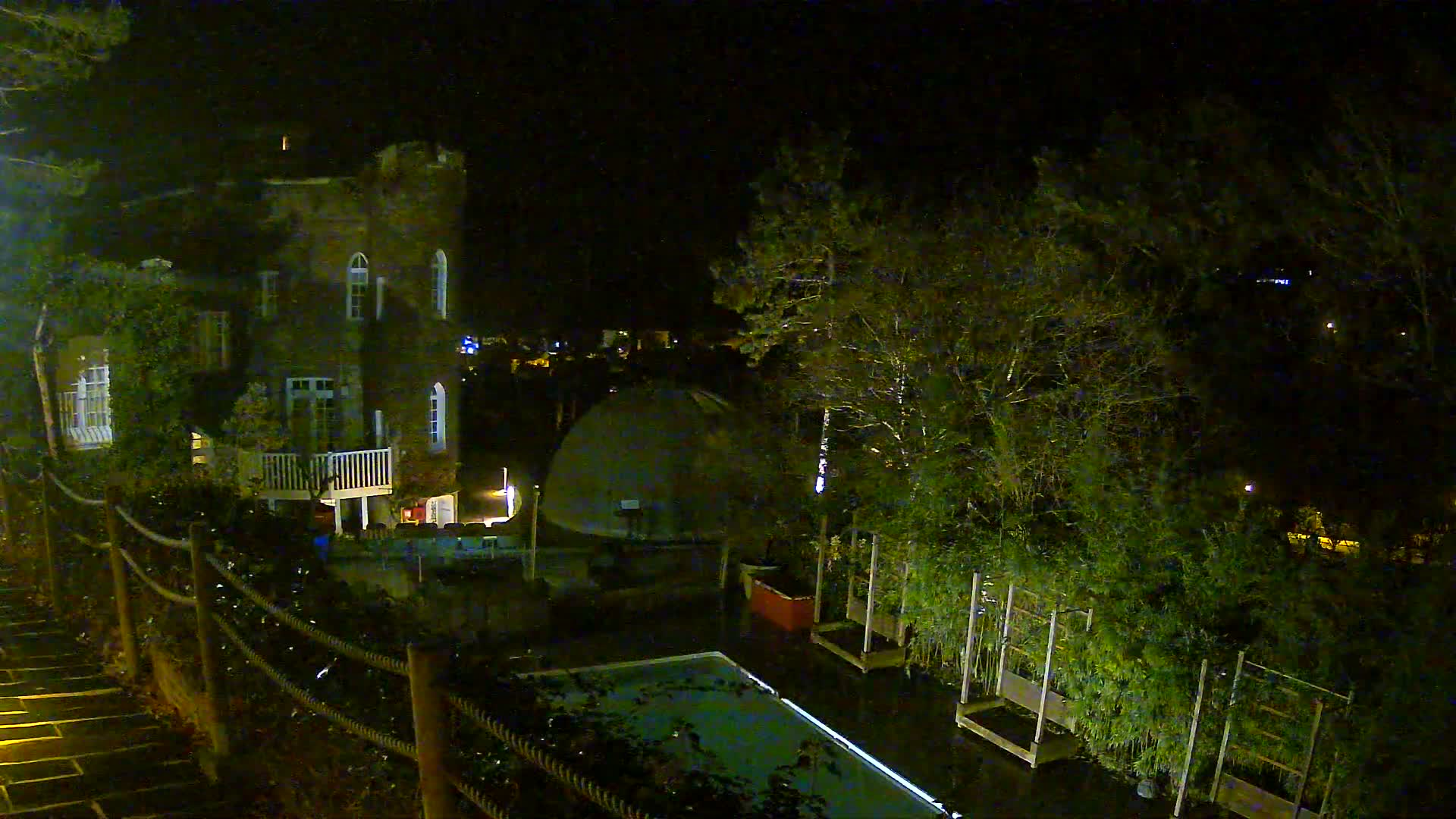 Etretat Commune Silhouette from  Le Domaine Saint-Clair Live Cam - Etretat, Le Havre, Seine-Maritime, Normandie, France