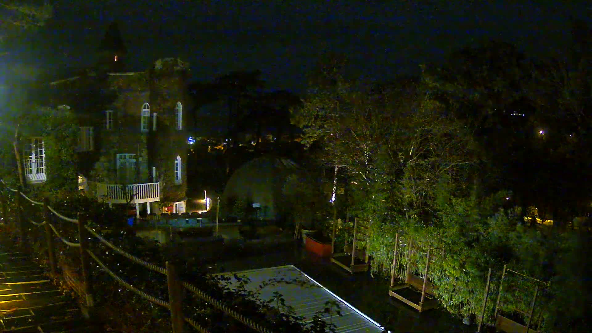 Etretat Commune Silhouette from  Le Domaine Saint-Clair Live Cam - Etretat, Le Havre, Seine-Maritime, Normandie, France