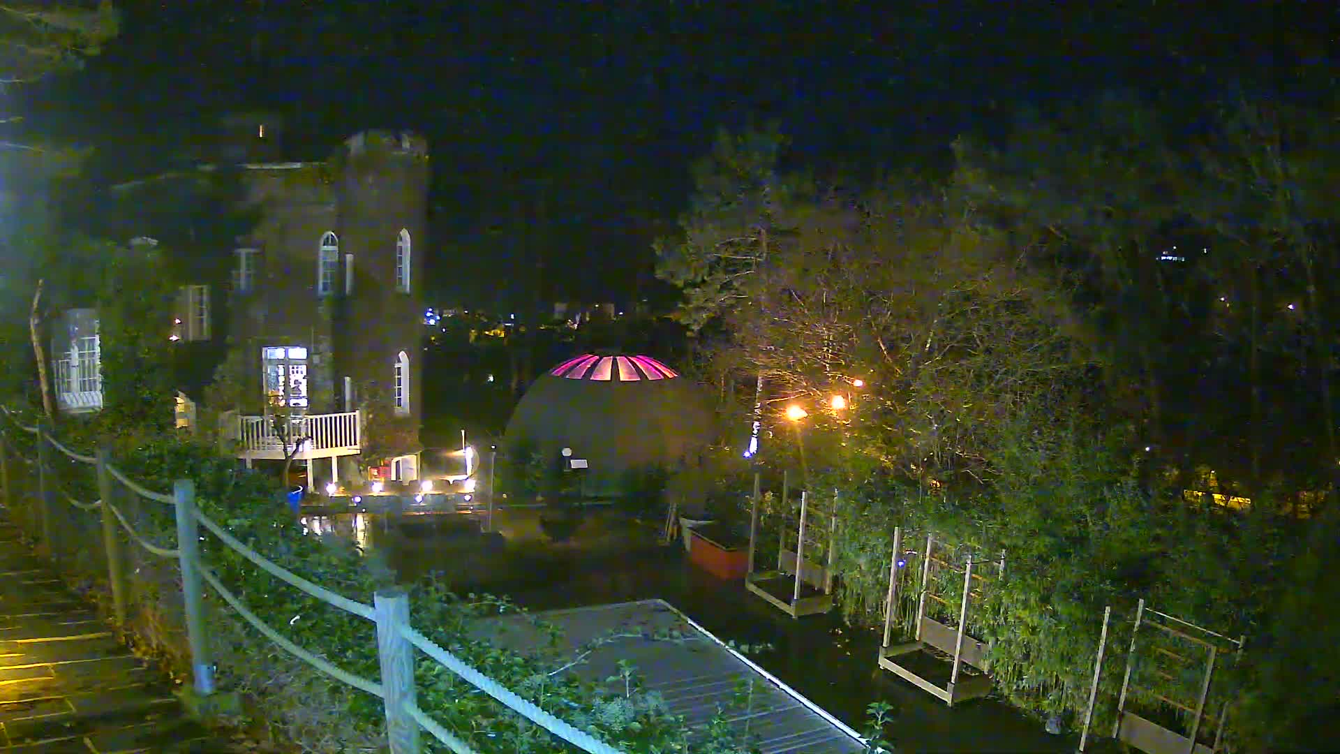 Etretat Commune Silhouette from  Le Domaine Saint-Clair Live Cam - Etretat, Le Havre, Seine-Maritime, Normandie, France