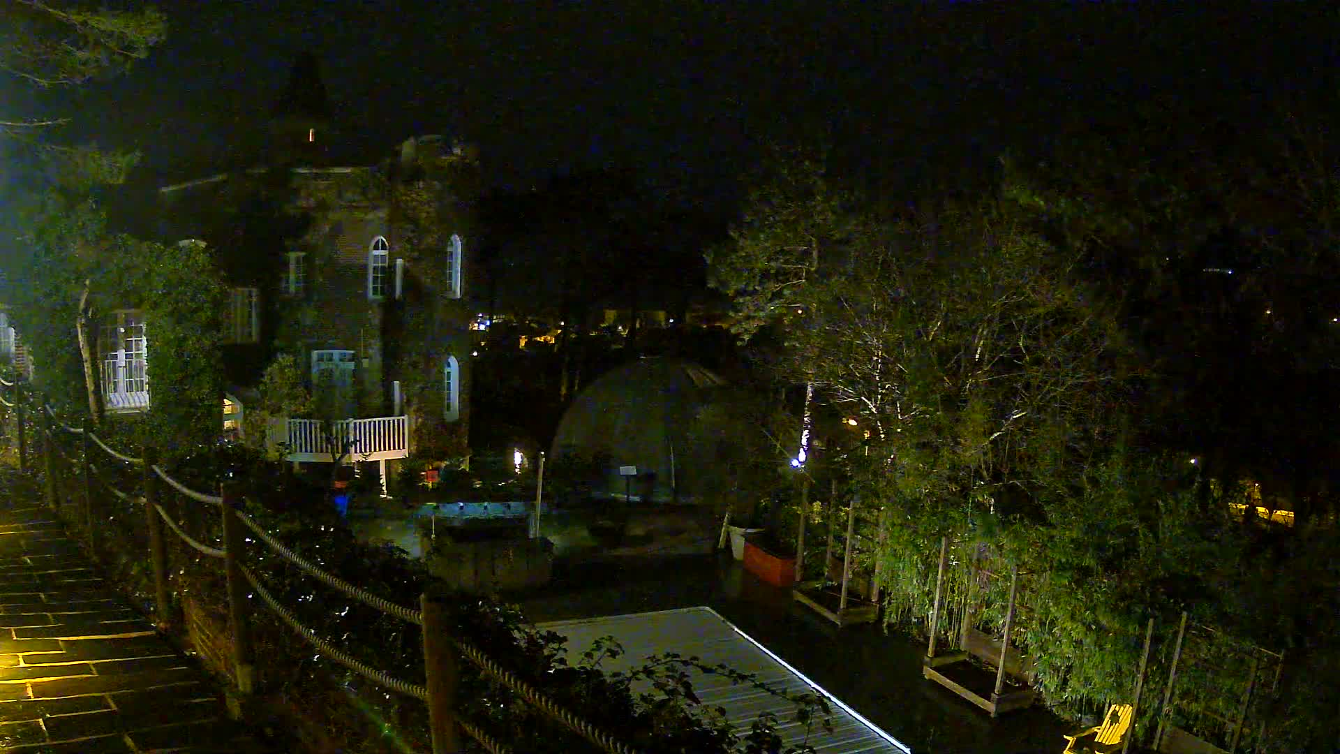 Etretat Commune Silhouette from  Le Domaine Saint-Clair Live Cam - Etretat, Le Havre, Seine-Maritime, Normandie, France
