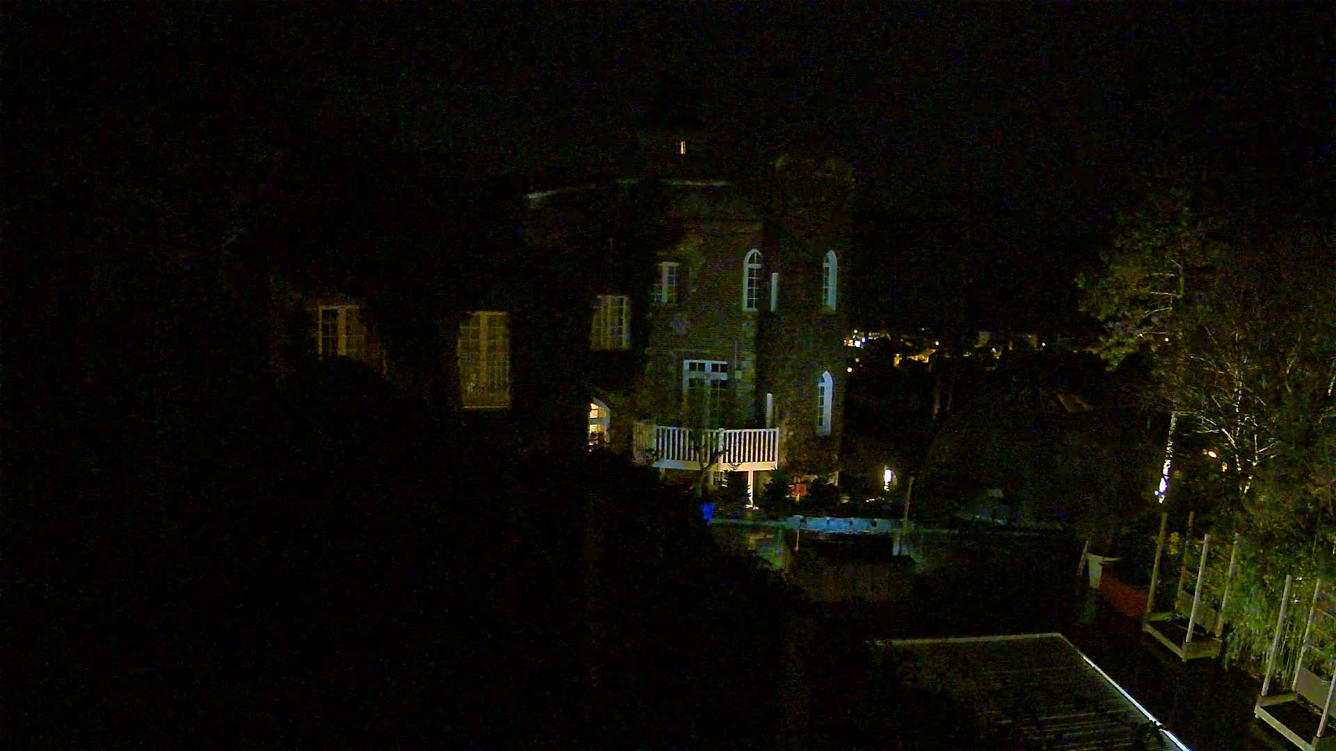 Etretat Commune Silhouette from  Le Domaine Saint-Clair Live Cam - Etretat, Le Havre, Seine-Maritime, Normandie, France