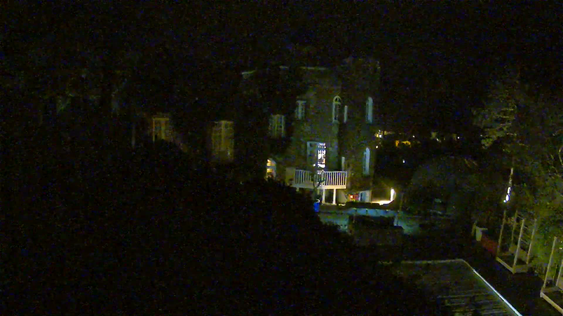Etretat Commune Silhouette from  Le Domaine Saint-Clair Live Cam - Etretat, Le Havre, Seine-Maritime, Normandie, France
