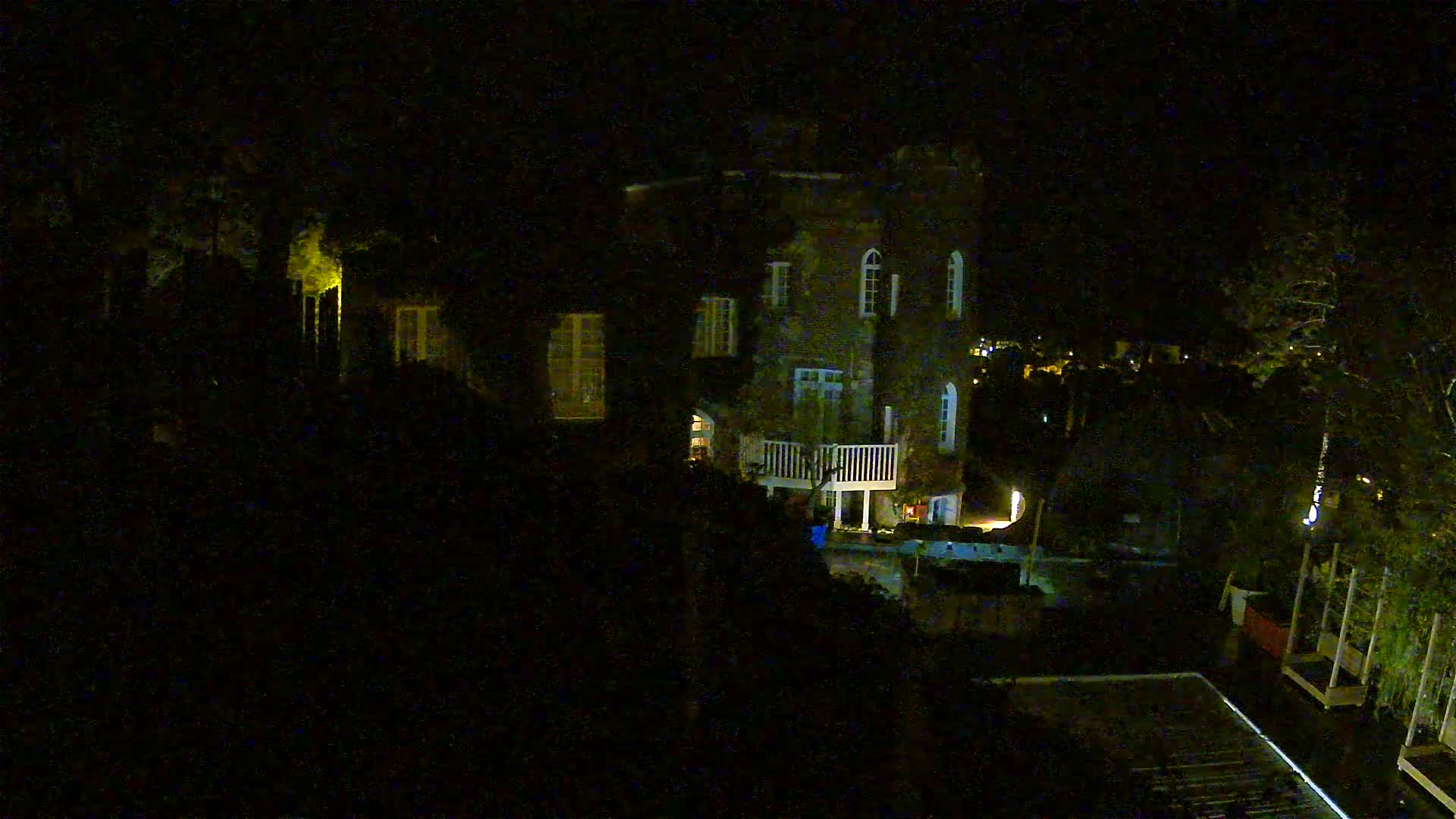 Etretat Commune Silhouette from  Le Domaine Saint-Clair Live Cam - Etretat, Le Havre, Seine-Maritime, Normandie, France