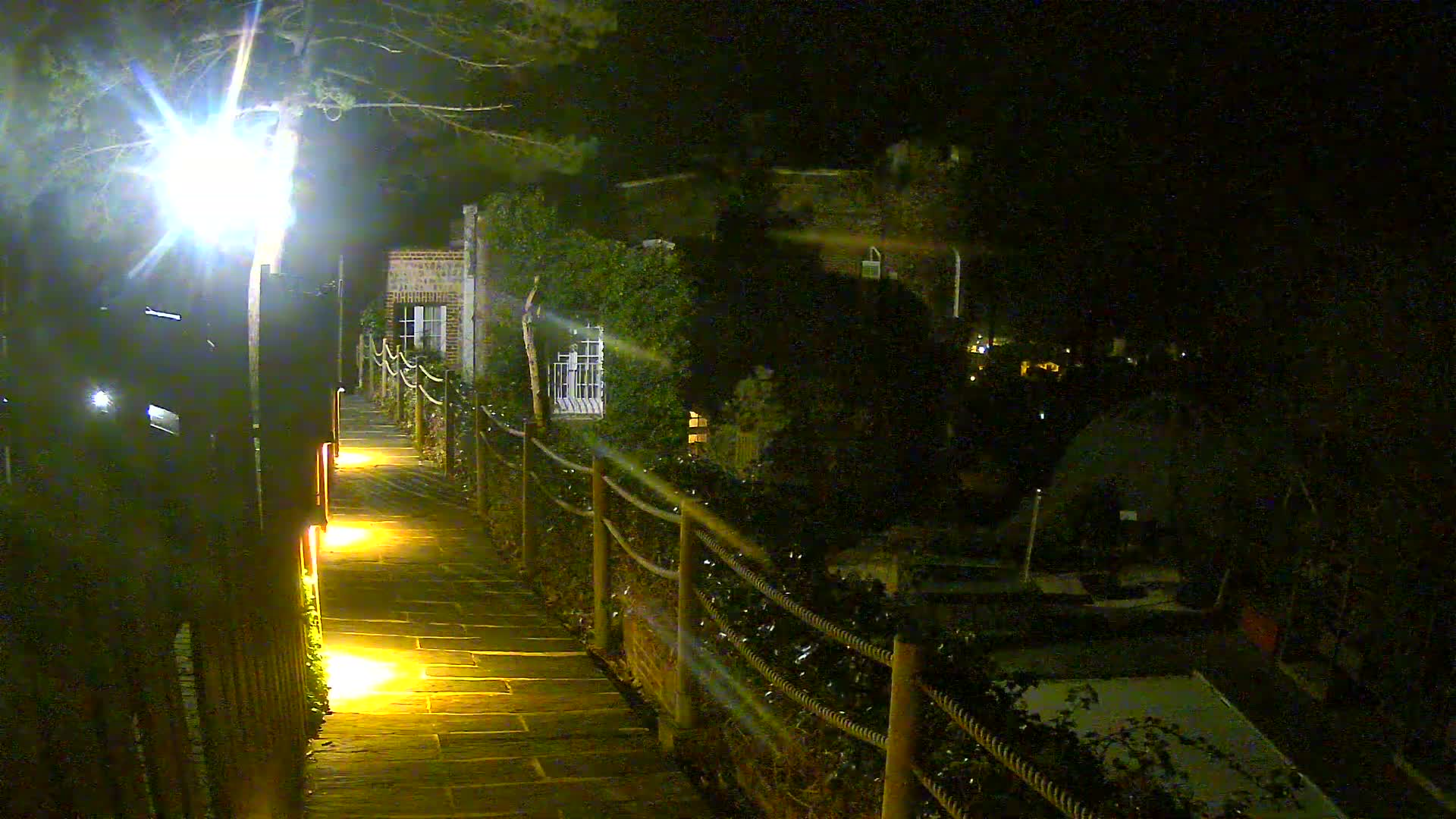 Etretat Commune Silhouette from  Le Domaine Saint-Clair Live Cam - Etretat, Le Havre, Seine-Maritime, Normandie, France