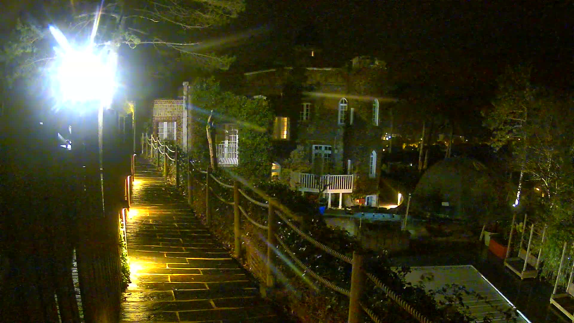 Etretat Commune Silhouette from  Le Domaine Saint-Clair Live Cam - Etretat, Le Havre, Seine-Maritime, Normandie, France