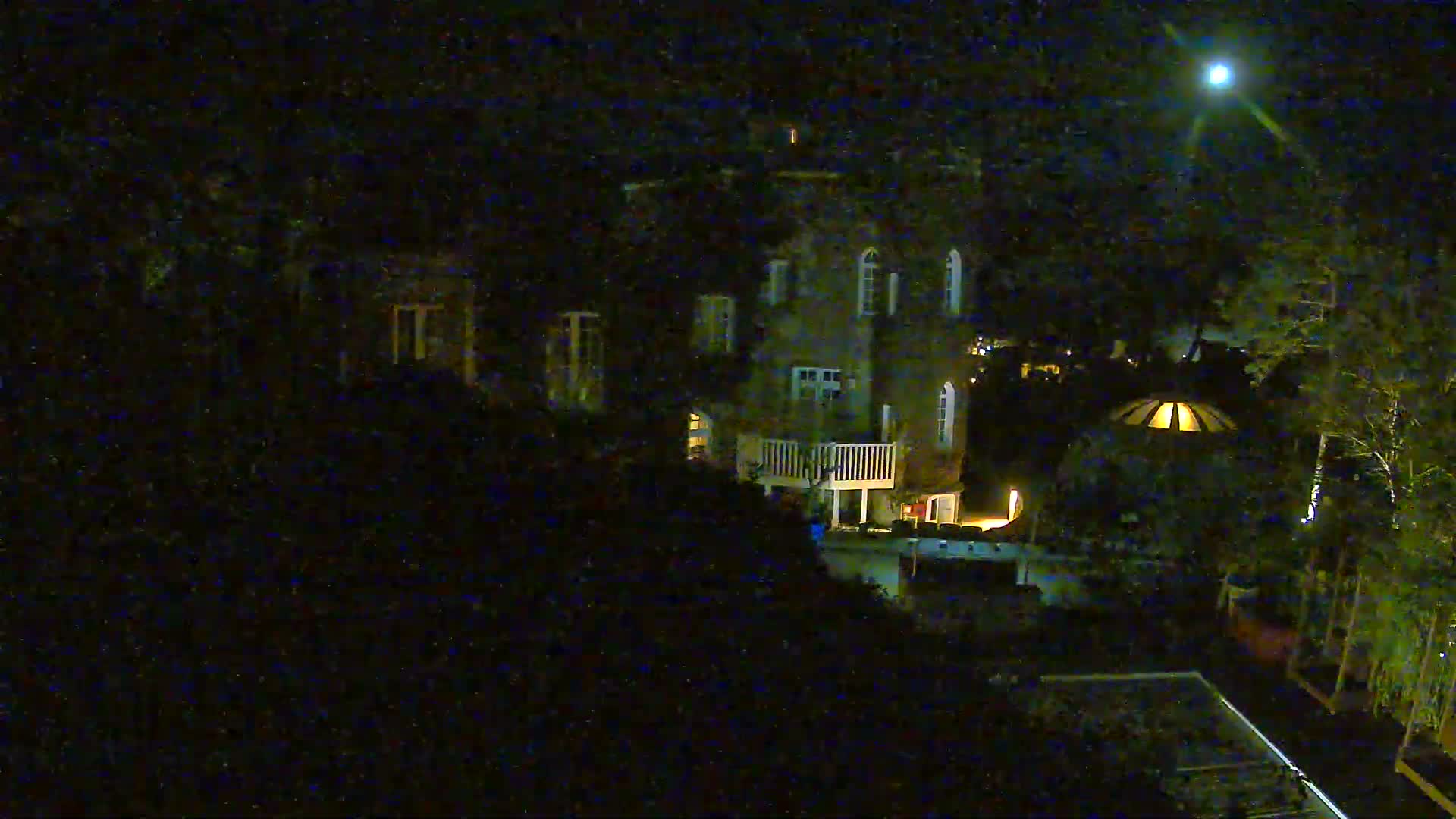 Etretat Commune Silhouette from  Le Domaine Saint-Clair Live Cam - Etretat, Le Havre, Seine-Maritime, Normandie, France