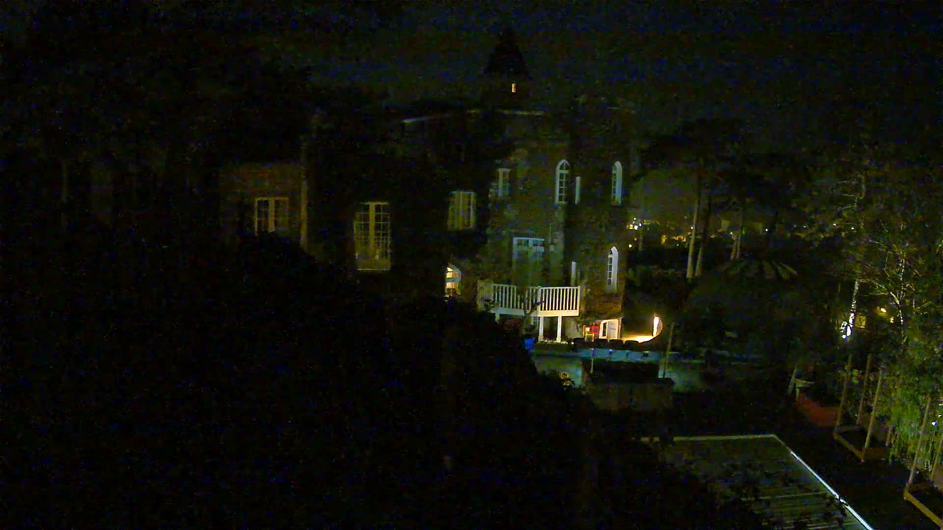 Etretat Commune Silhouette from  Le Domaine Saint-Clair Live Cam - Etretat, Le Havre, Seine-Maritime, Normandie, France