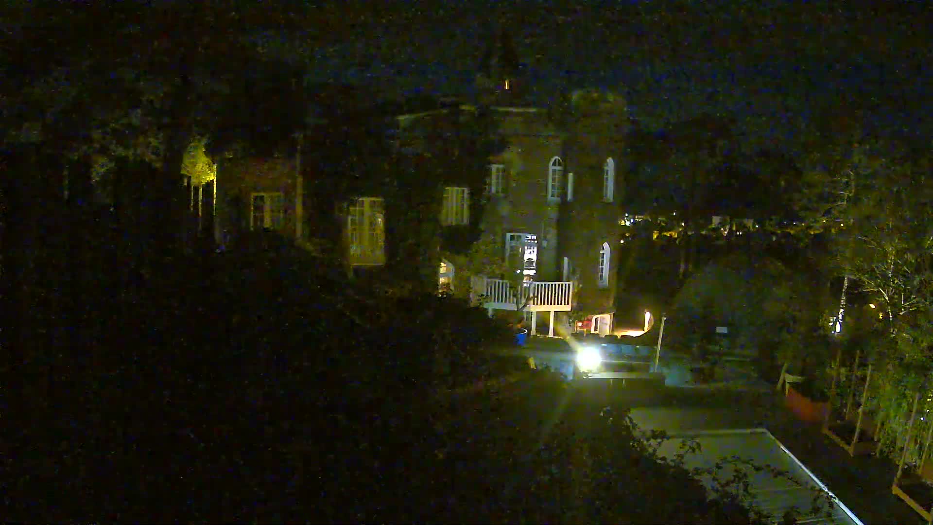 Etretat Commune Silhouette from  Le Domaine Saint-Clair Live Cam - Etretat, Le Havre, Seine-Maritime, Normandie, France
