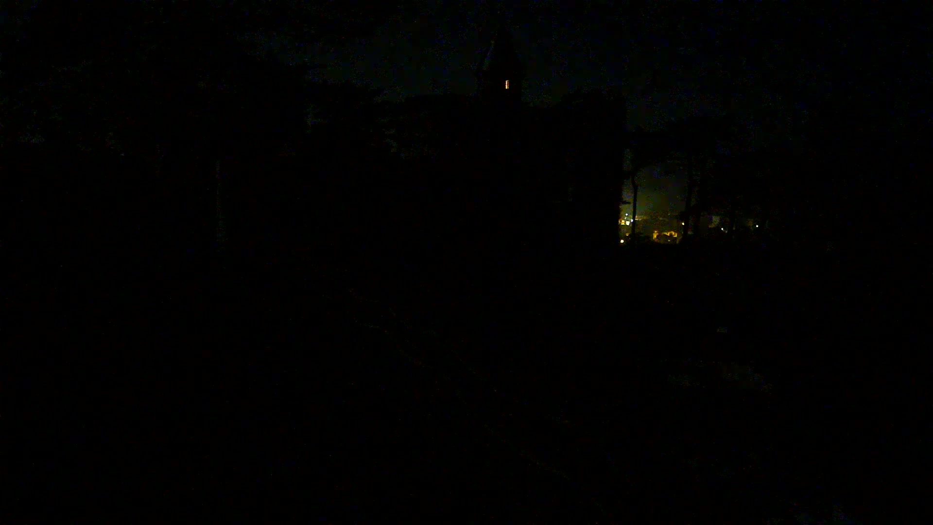Etretat Commune Silhouette from  Le Domaine Saint-Clair Live Cam - Etretat, Le Havre, Seine-Maritime, Normandie, France
