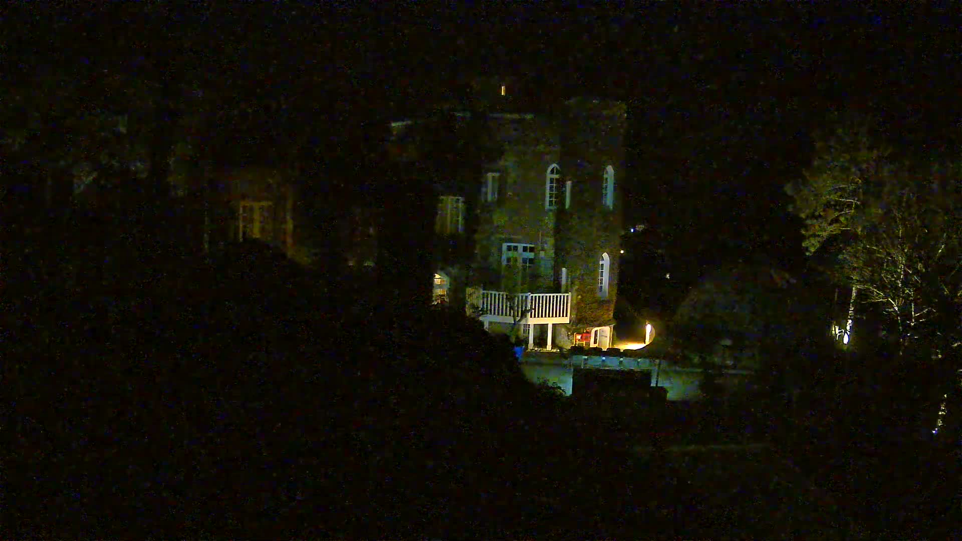 Etretat Commune Silhouette from  Le Domaine Saint-Clair Live Cam - Etretat, Le Havre, Seine-Maritime, Normandie, France