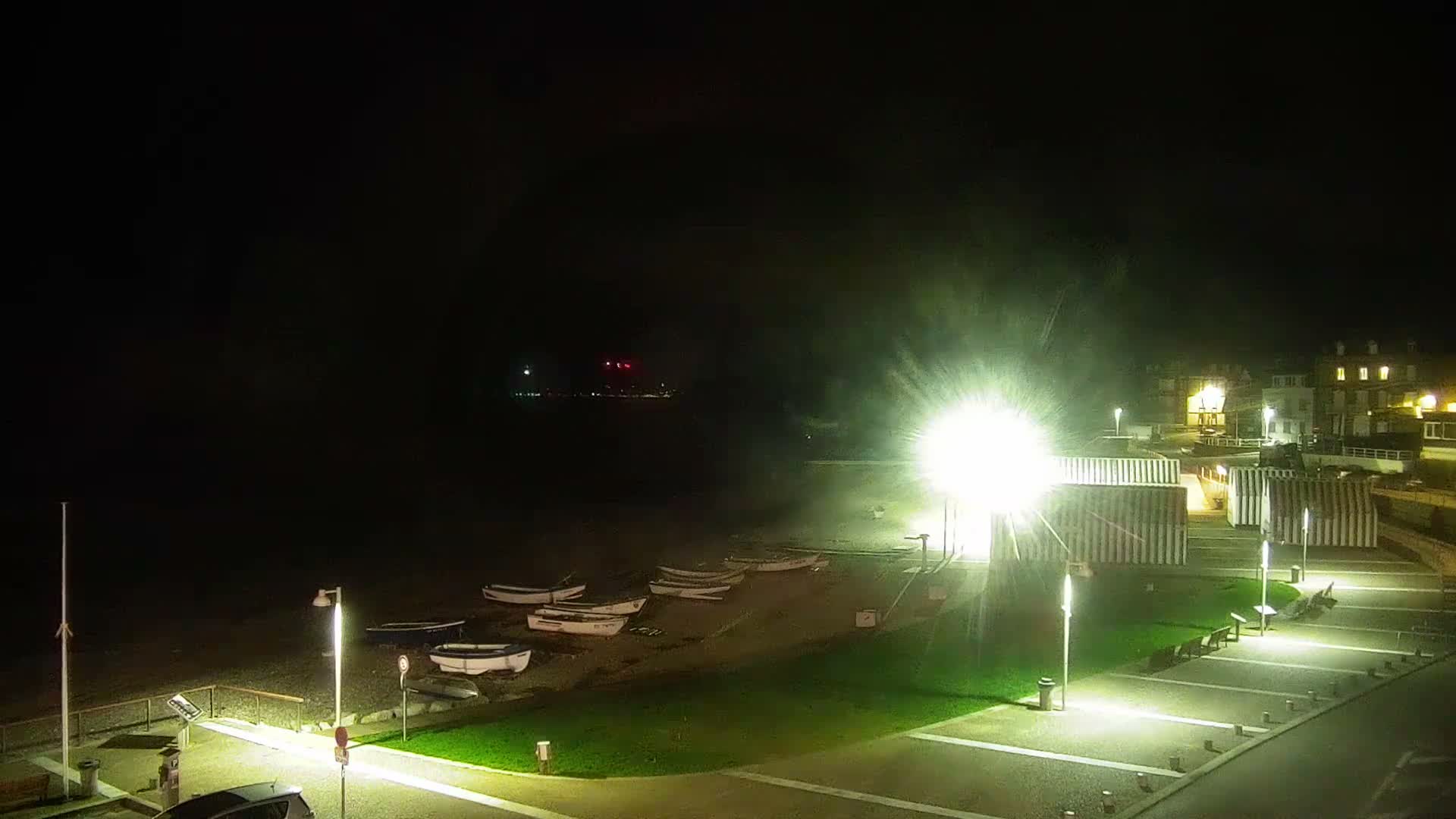 Yport Village & Plage Yport Beach Live Cam - Yport, Le Havre, Seine-Maritime, Normandie, France