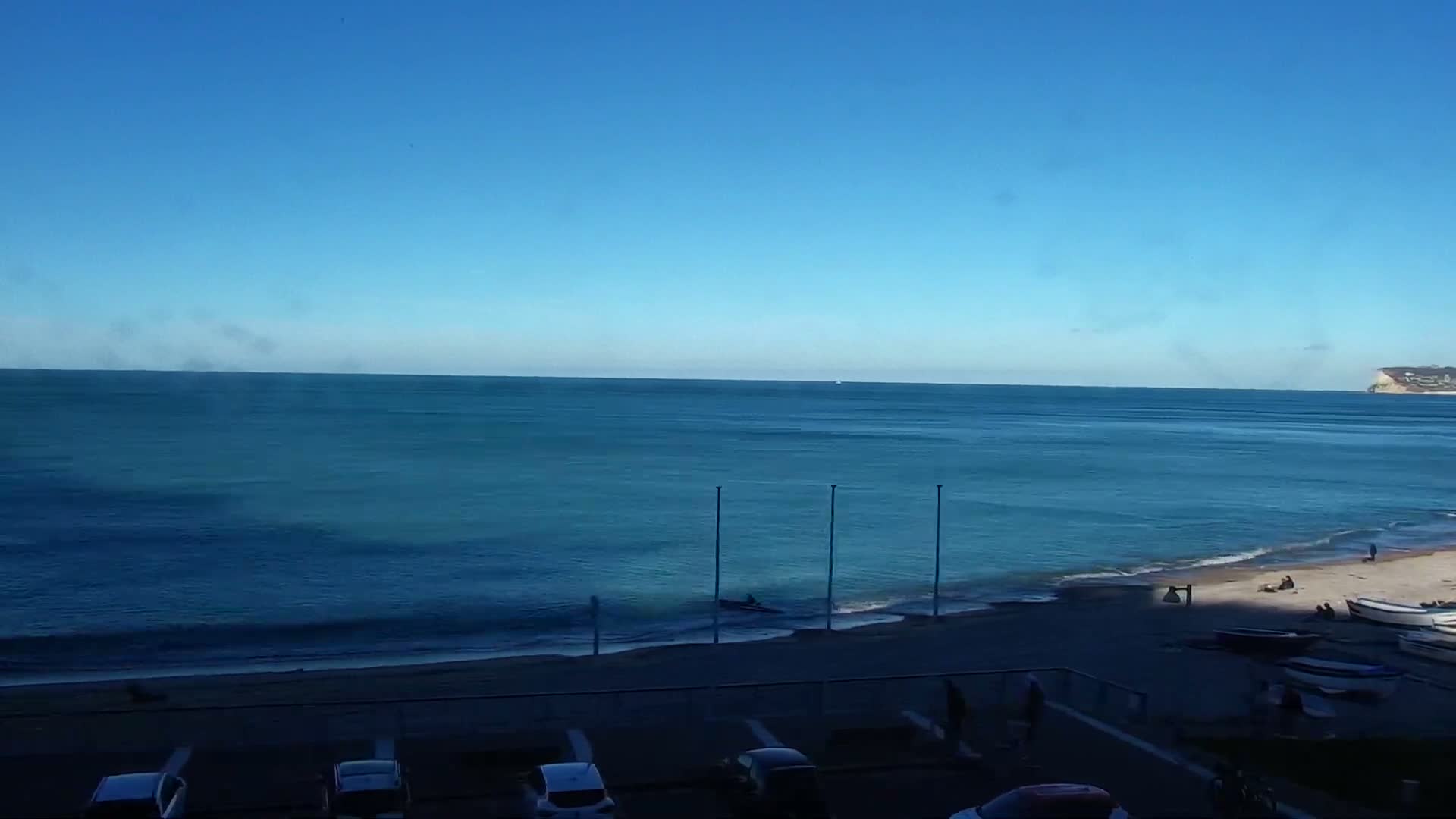 Yport Village & Plage Yport Beach Live Cam - Yport, Le Havre, Seine-Maritime, Normandie, France
