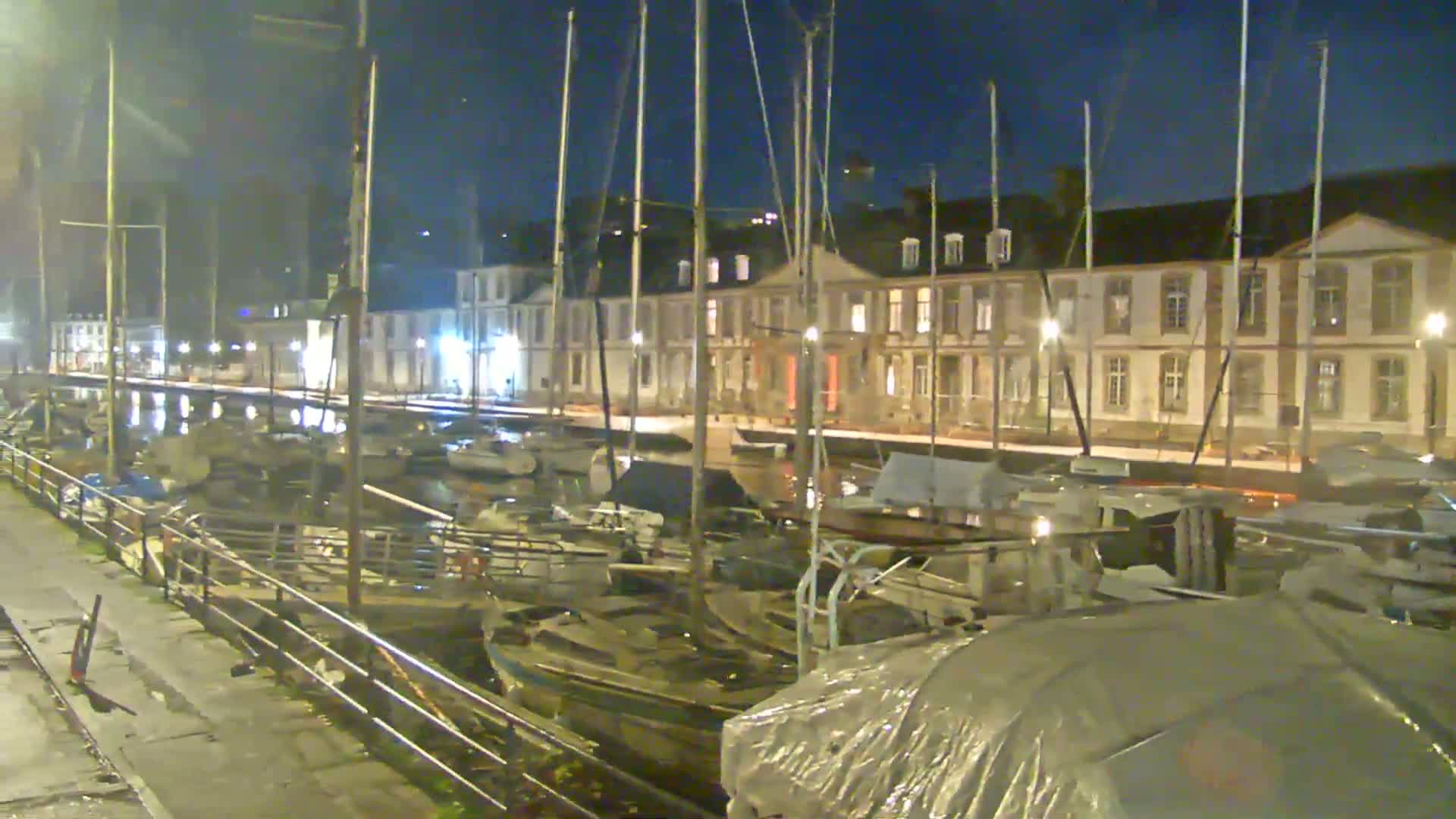 Morlaix City & Port de Morlaix Marine Live Cam - Coat Serho, Morlaix, Finistère, Bretagne, France