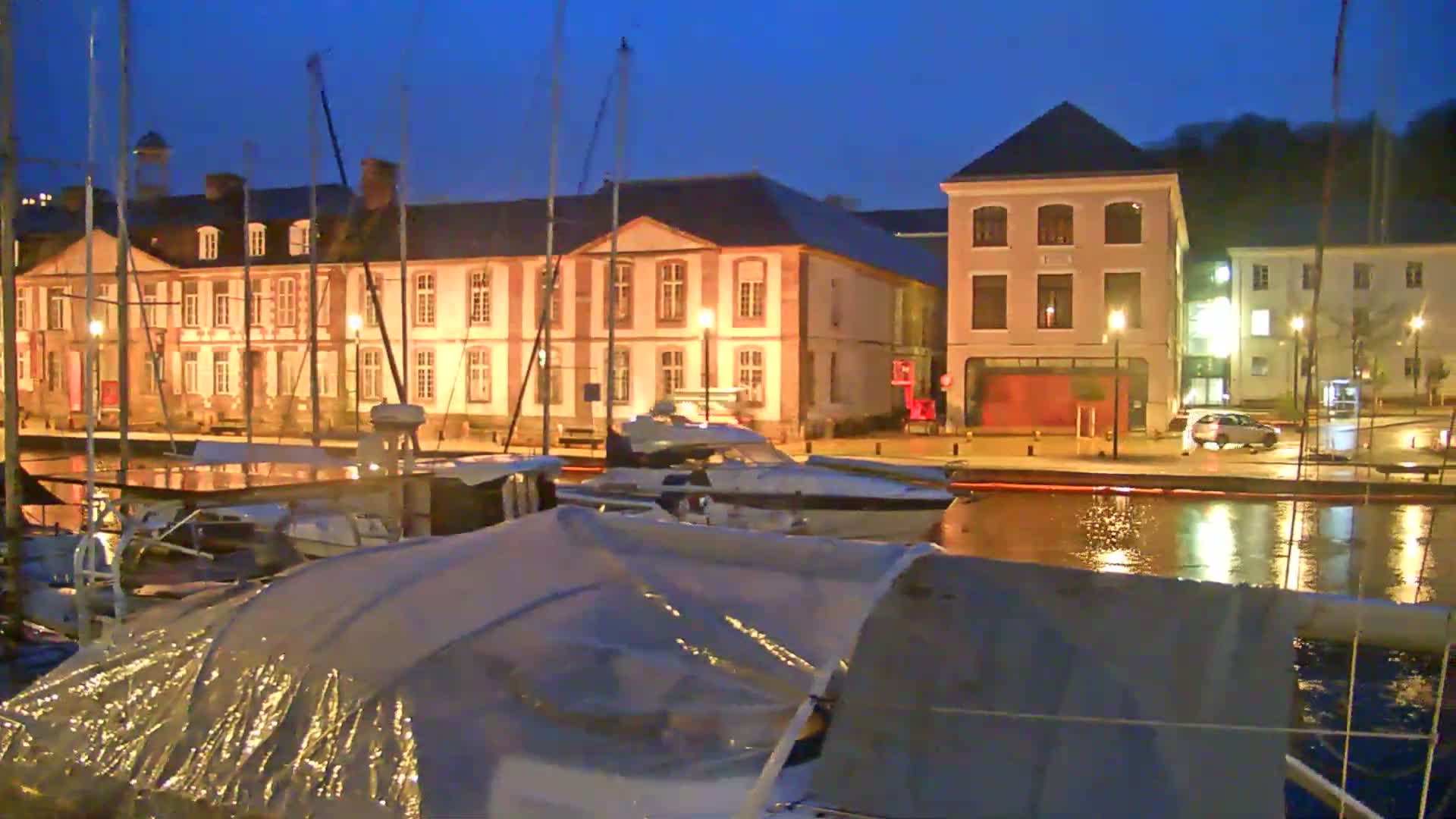Morlaix City & Port de Morlaix Marine Live Cam - Coat Serho, Morlaix, Finistère, Bretagne, France