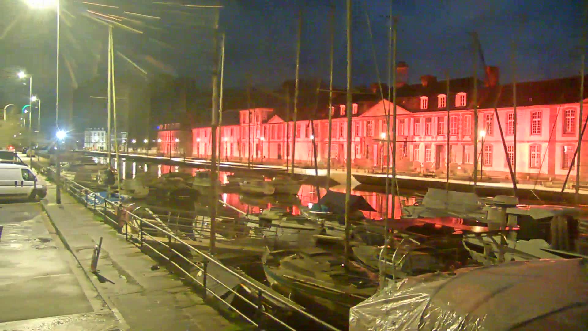 Morlaix City & Port de Morlaix Marine Live Cam - Coat Serho, Morlaix, Finistère, Bretagne, France