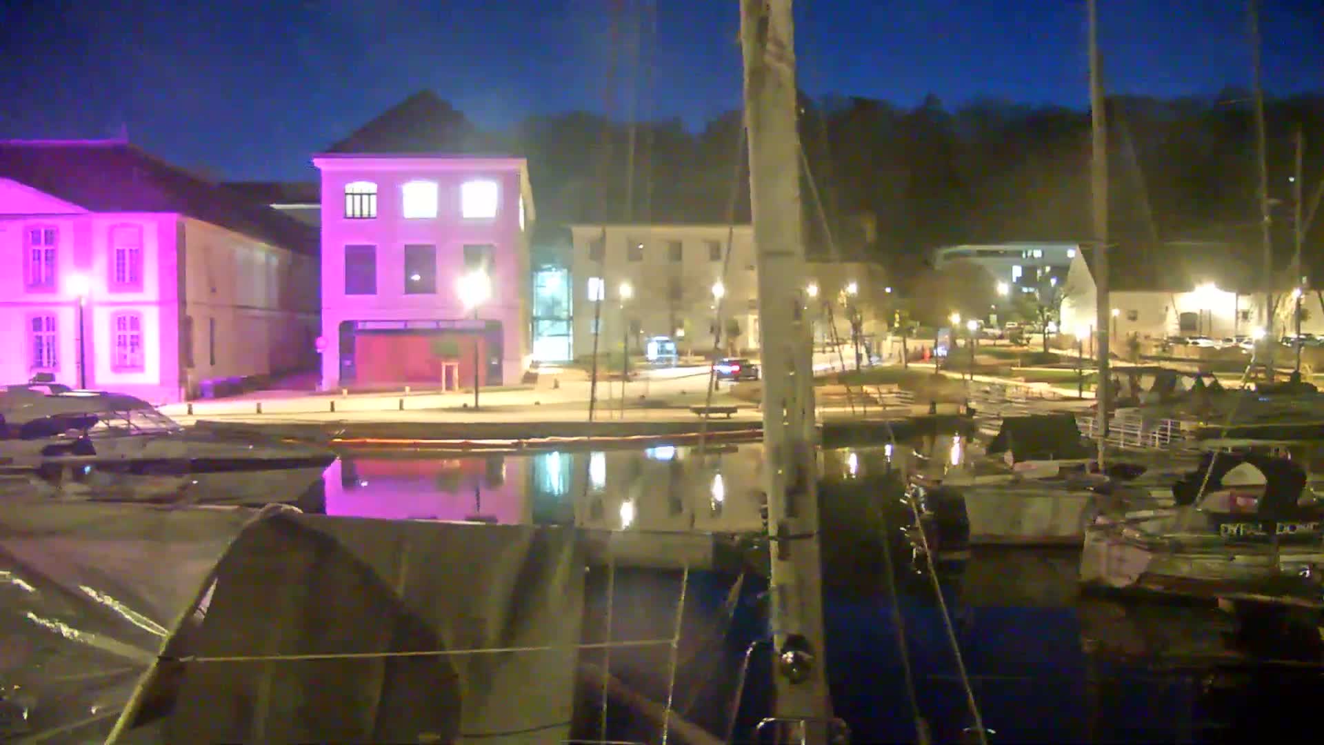 Morlaix City & Port de Morlaix Marine Live Cam - Coat Serho, Morlaix, Finistère, Bretagne, France