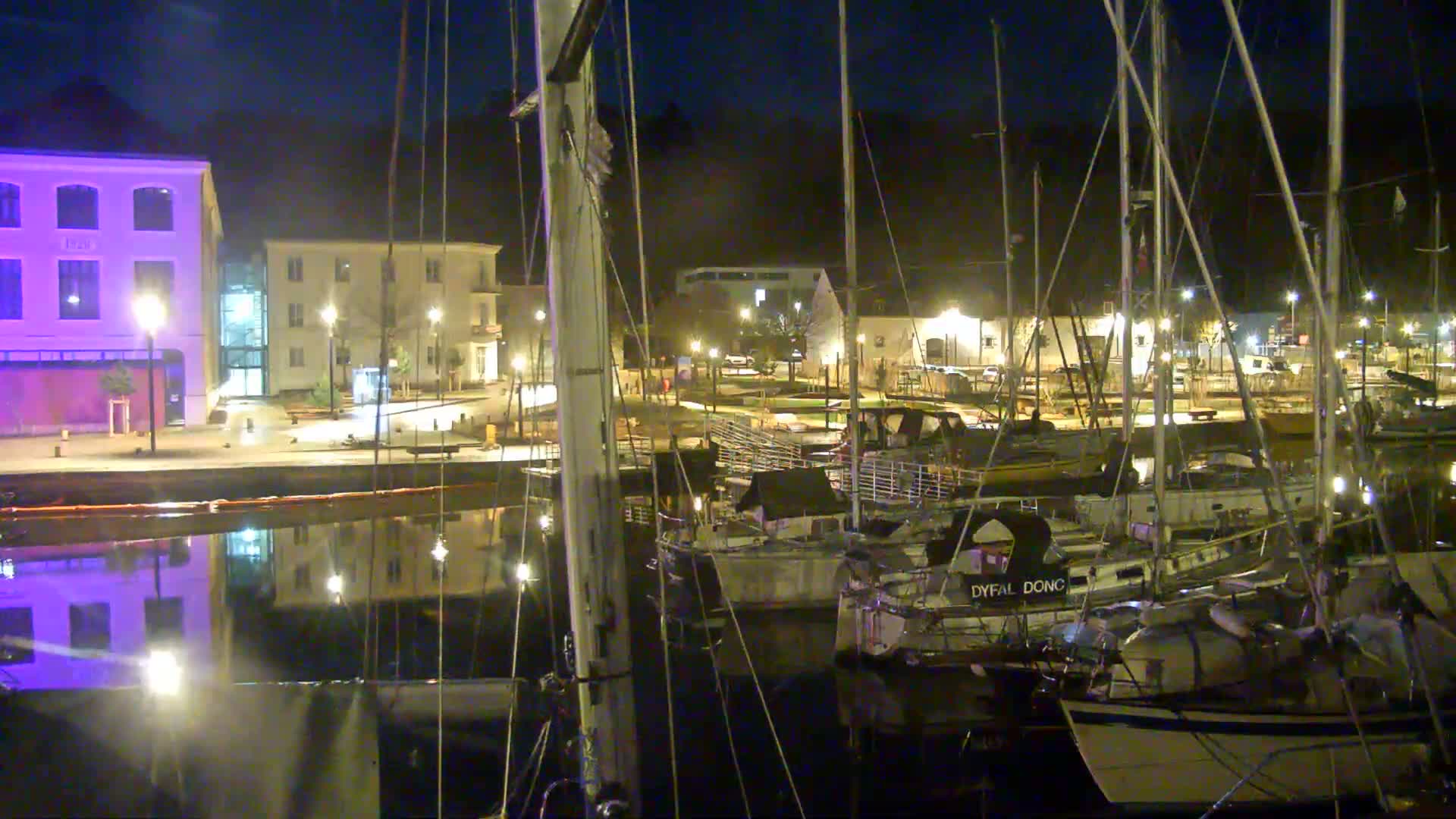 Morlaix City & Port de Morlaix Marine Live Cam - Coat Serho, Morlaix, Finistère, Bretagne, France