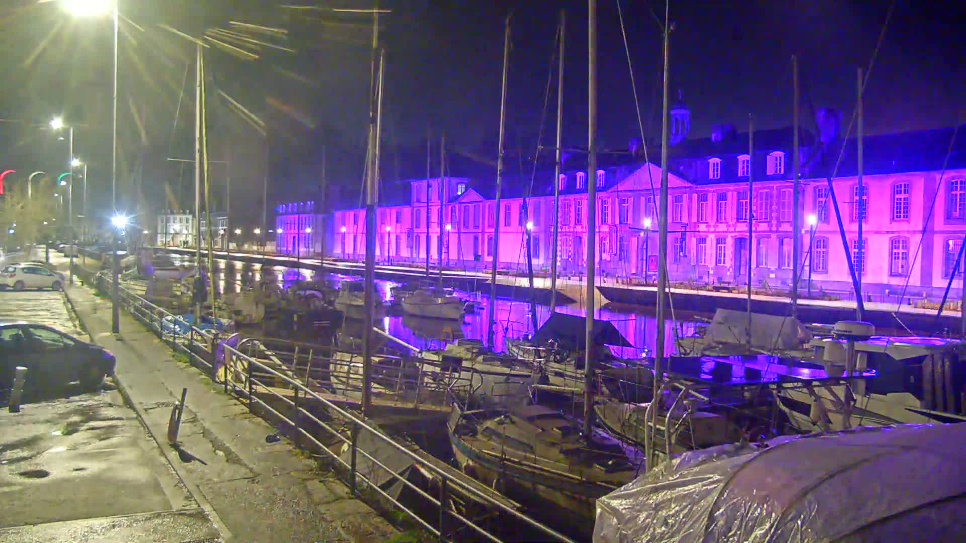 Morlaix City & Port de Morlaix Marine Live Cam - Coat Serho, Morlaix, Finistère, Bretagne, France