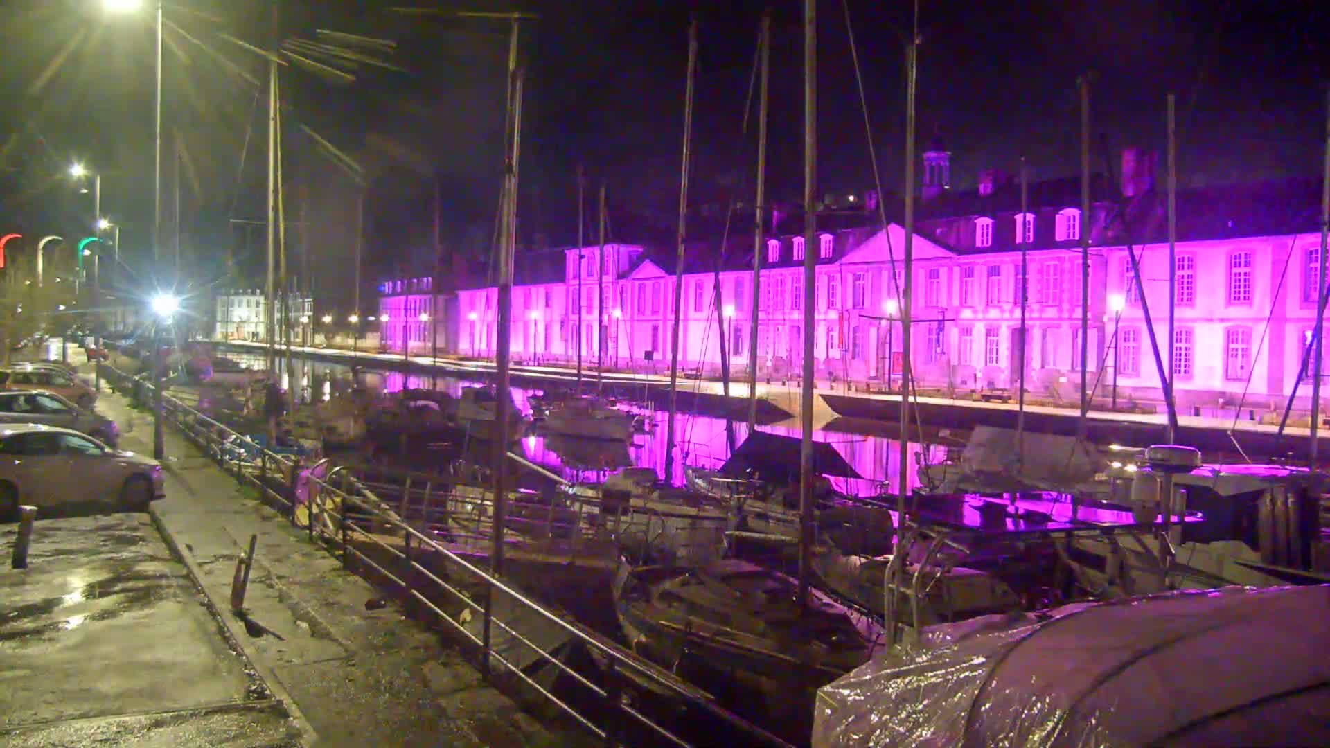 Morlaix City & Port de Morlaix Marine Live Cam - Coat Serho, Morlaix, Finistère, Bretagne, France