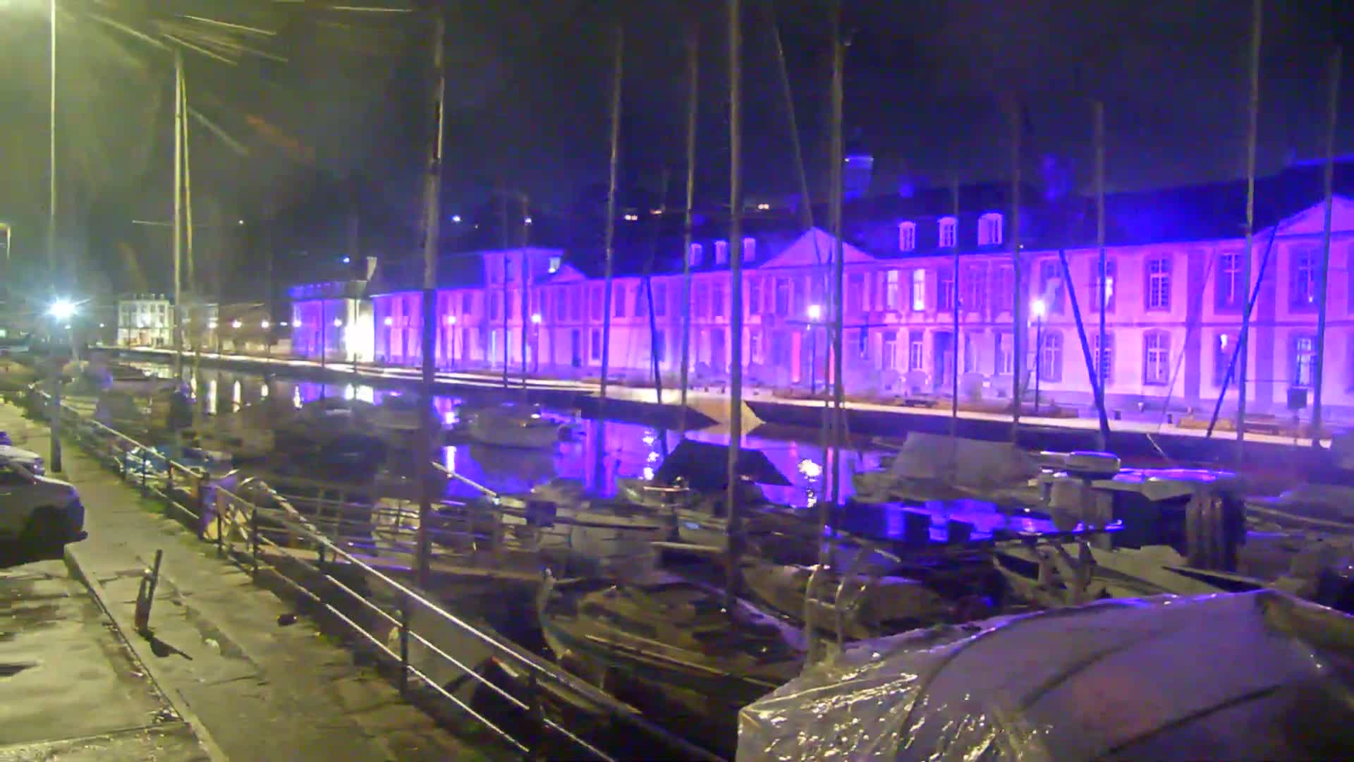 Morlaix City & Port de Morlaix Marine Live Cam - Coat Serho, Morlaix, Finistère, Bretagne, France