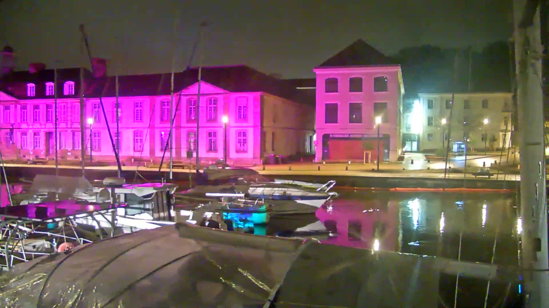 Morlaix City & Port de Morlaix Marine Live Cam - Coat Serho, Morlaix, Finistère, Bretagne, France