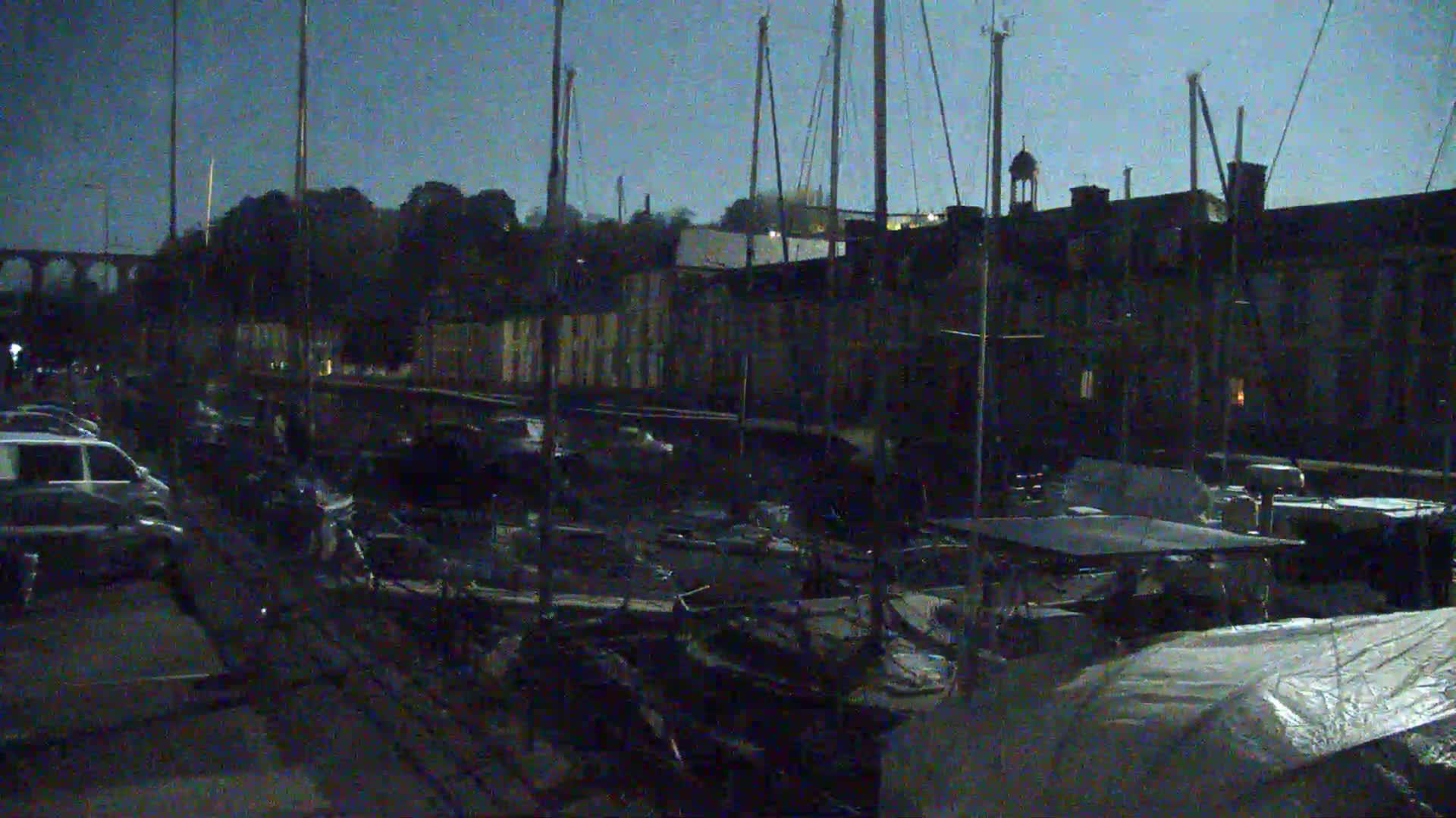 Morlaix City & Port de Morlaix Marine Live Cam - Coat Serho, Morlaix, Finistère, Bretagne, France