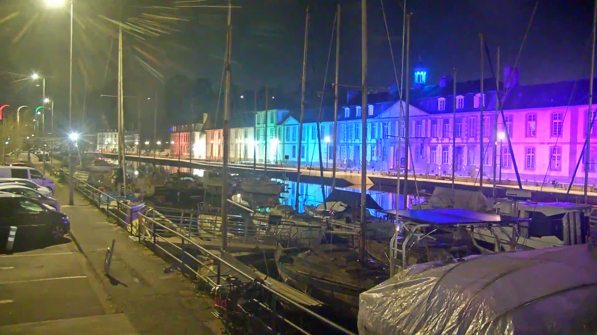 Morlaix City & Port de Morlaix Marine Live Cam - Coat Serho, Morlaix, Finistère, Bretagne, France