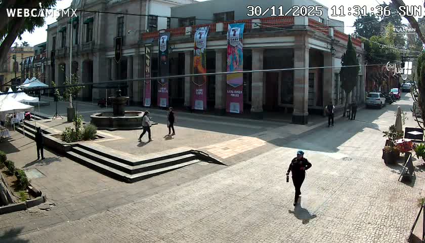 Centro de Tlalpan Center Live Cam - Centro 1, Tlalpan, Ciudad de Mexico, Mexico