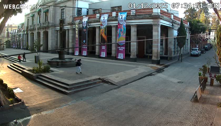 Centro de Tlalpan Center Live Cam - Centro 1, Tlalpan, Ciudad de Mexico, Mexico