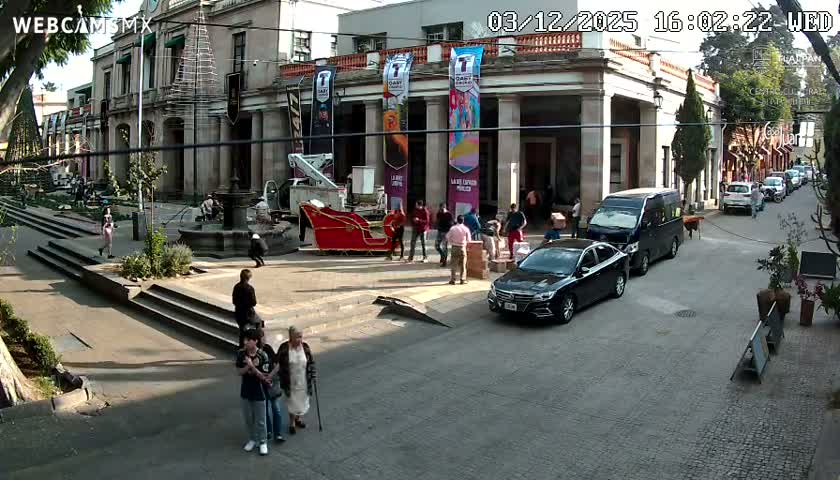 Centro de Tlalpan Center Live Cam - Centro 1, Tlalpan, Ciudad de Mexico, Mexico