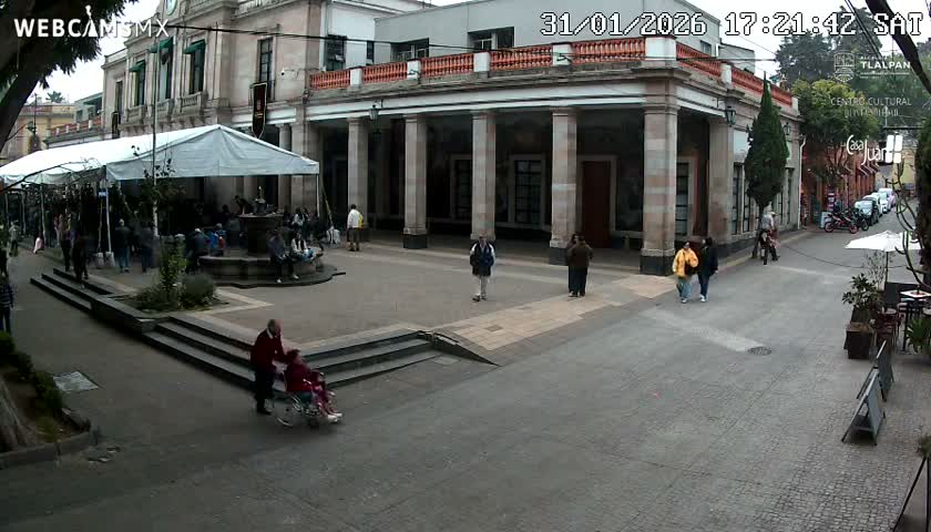 Centro de Tlalpan Center Live Cam - Centro 1, Tlalpan, Ciudad de Mexico, Mexico