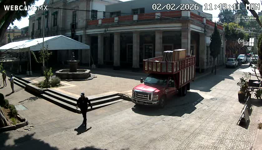 Centro de Tlalpan Center Live Cam - Centro 1, Tlalpan, Ciudad de Mexico, Mexico
