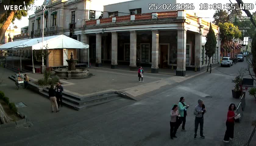 Centro de Tlalpan Center Live Cam - Centro 1, Tlalpan, Ciudad de Mexico, Mexico