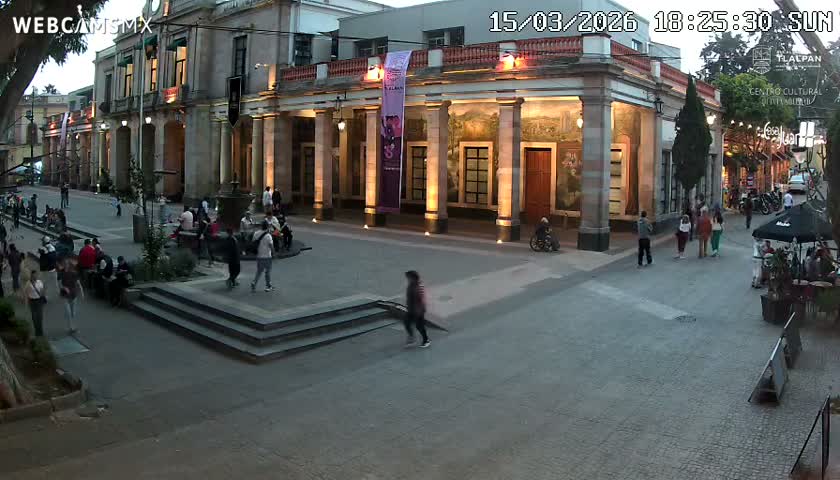 Centro de Tlalpan Center Live Cam - Centro 1, Tlalpan, Ciudad de Mexico, Mexico
