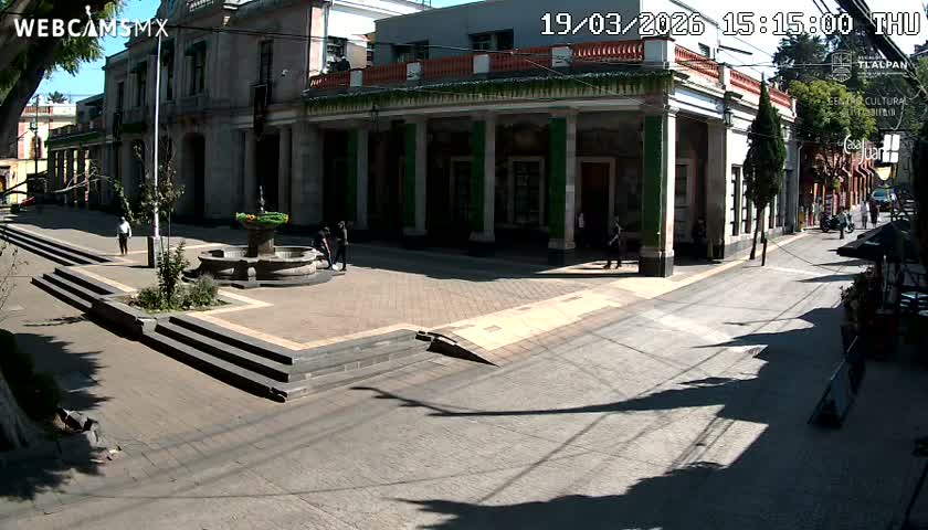 Centro de Tlalpan Center Live Cam - Centro 1, Tlalpan, Ciudad de Mexico, Mexico