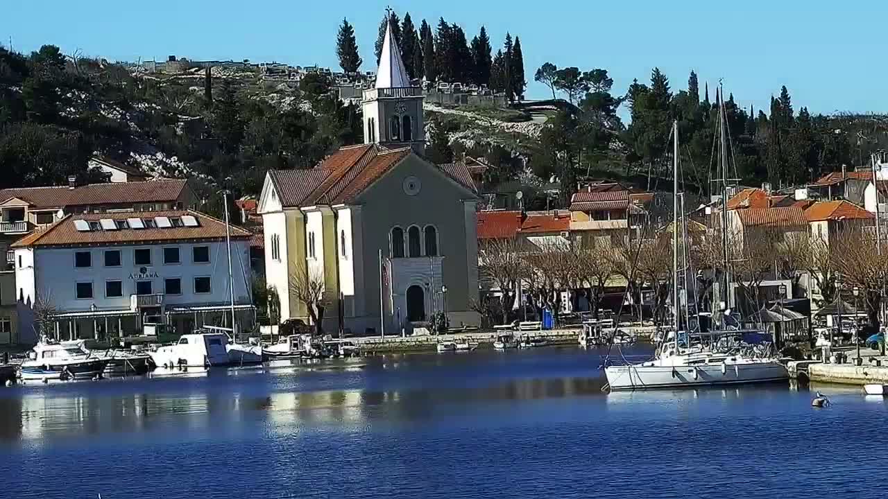 Zaton Village & Marine Coast Cove Live Cam - Zaton, Sibenik-Knin, Crotia