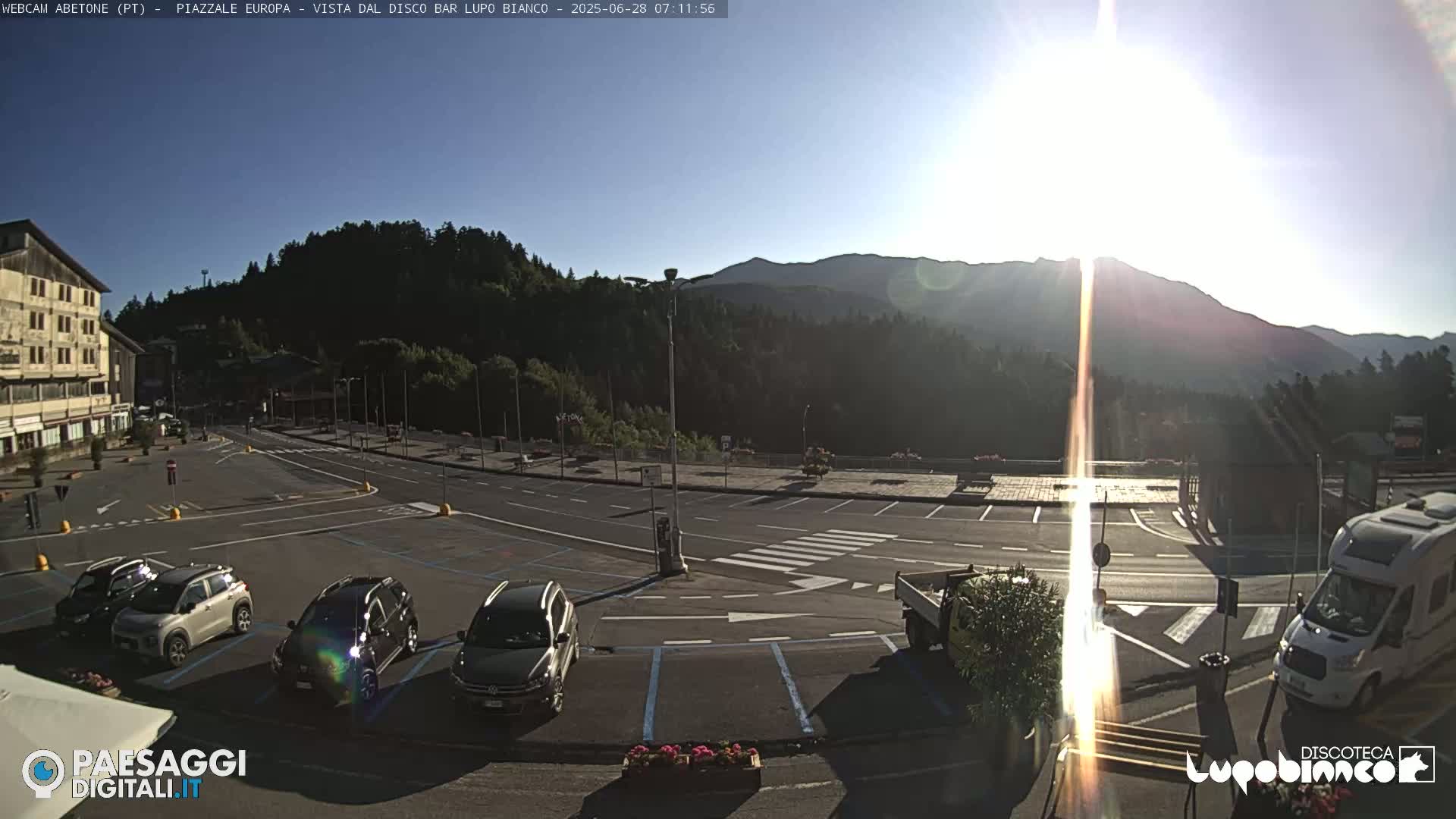 Abetone  Piazza Europa Square - Pistoia, Tuscany, Italy