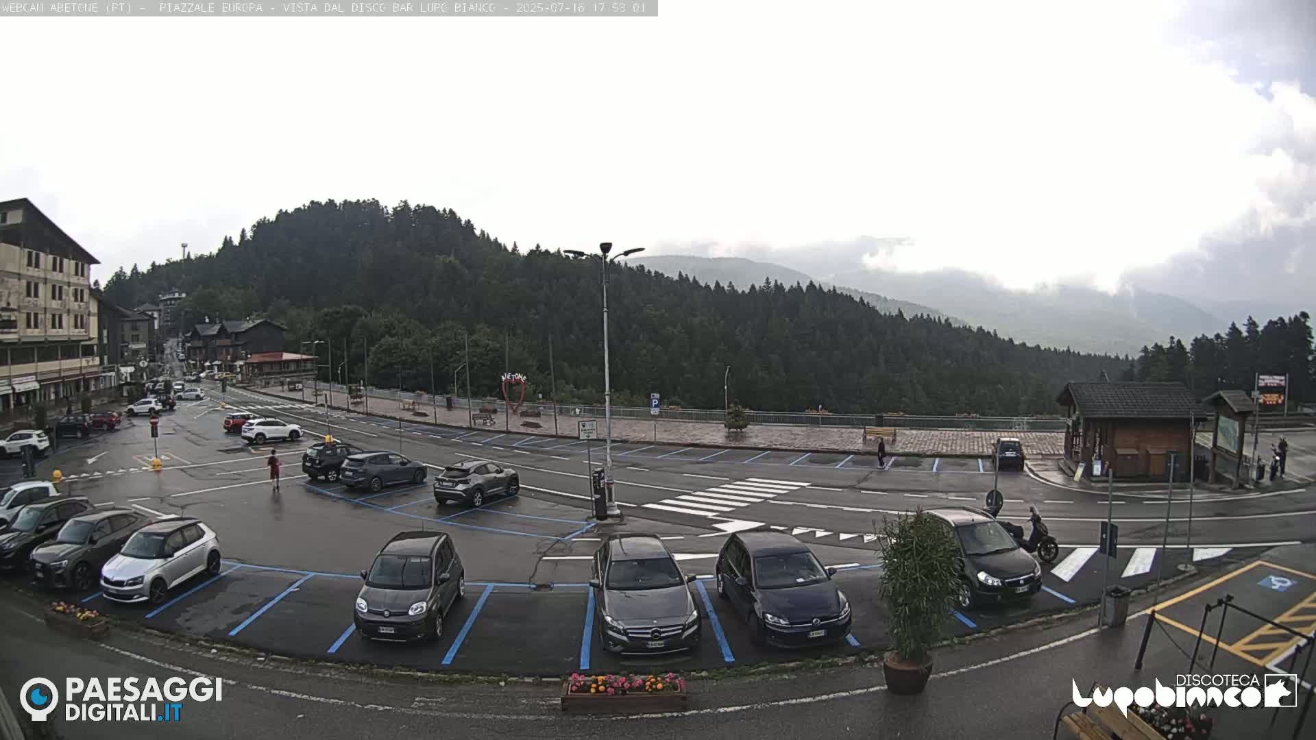 Abetone  Piazza Europa Square - Pistoia, Tuscany, Italy